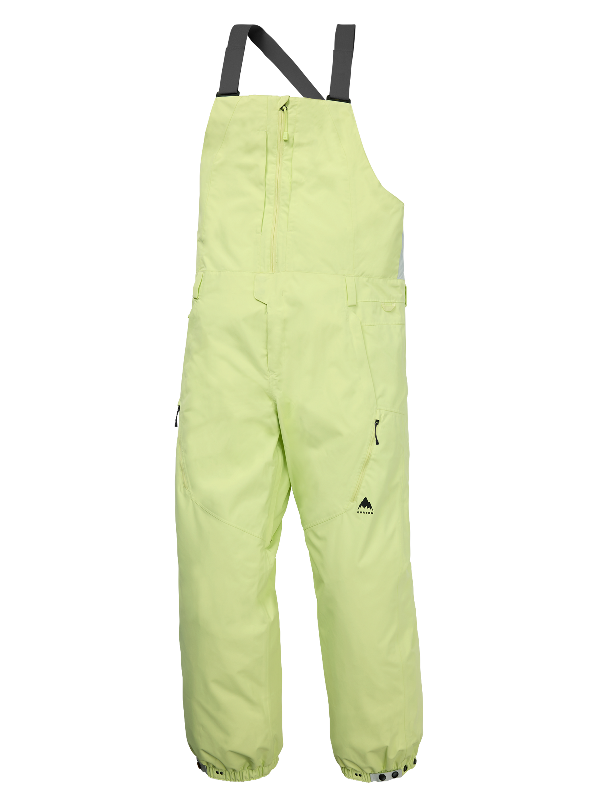 Product image of Men's Burton Reserve 2L Relaxed Bib Pants[Variant:Glow Yellow Green]