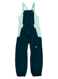 Product image of Women's Burton Reserve 2L Bib Pants[Variant:Atlantic Teal / Spring Frost]