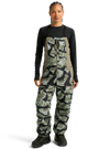 Product image of Women's Burton Reserve 2L Bib Pants[Variant:Graffiti Camo / Forest Moss]