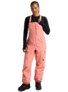 Product image of Women's Burton Reserve 2L Bib Pants[Variant:Sunrise Coral]