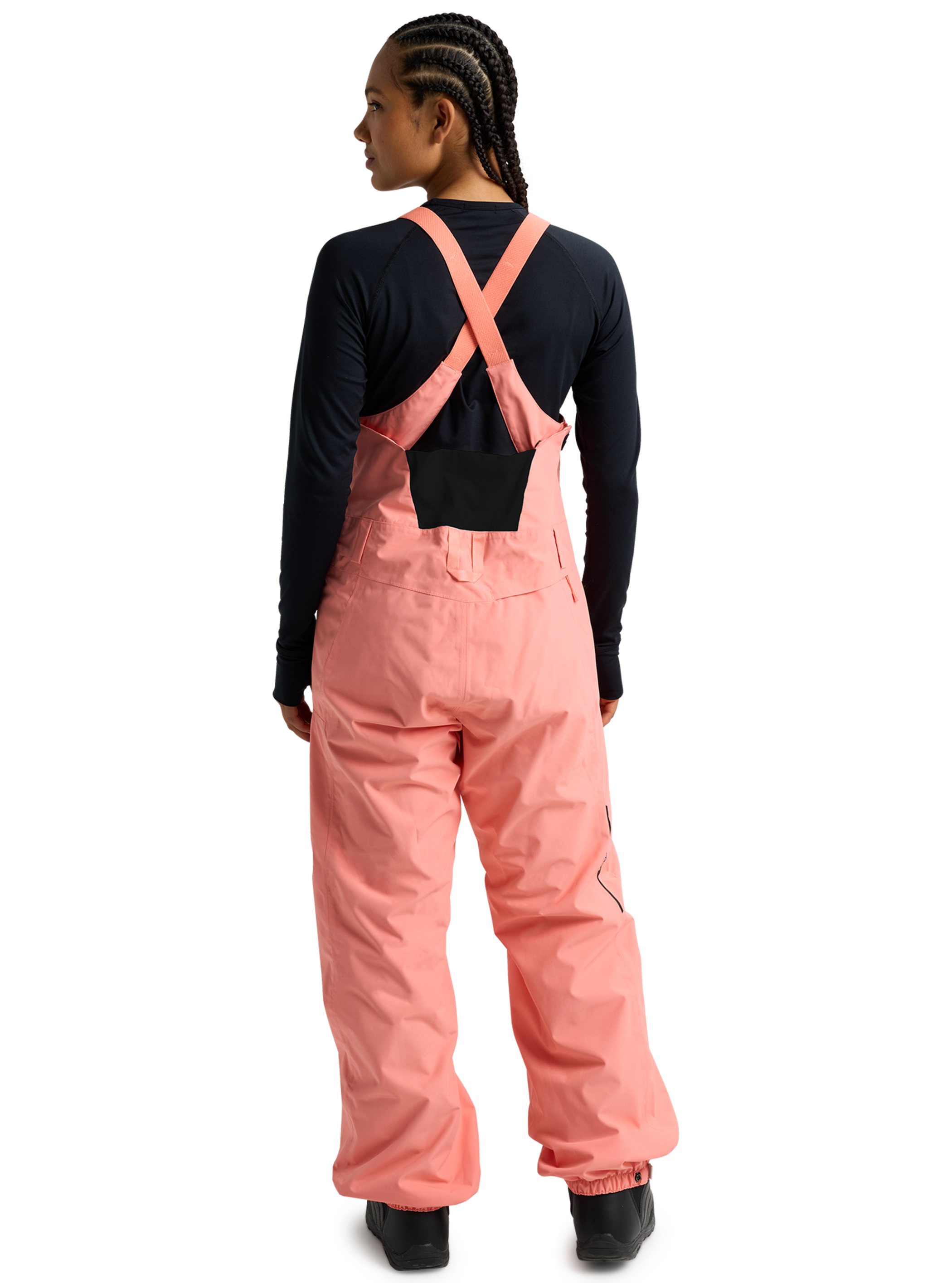 Product image of Women's Burton Reserve 2L Bib Pants[Variant:Sunrise Coral]