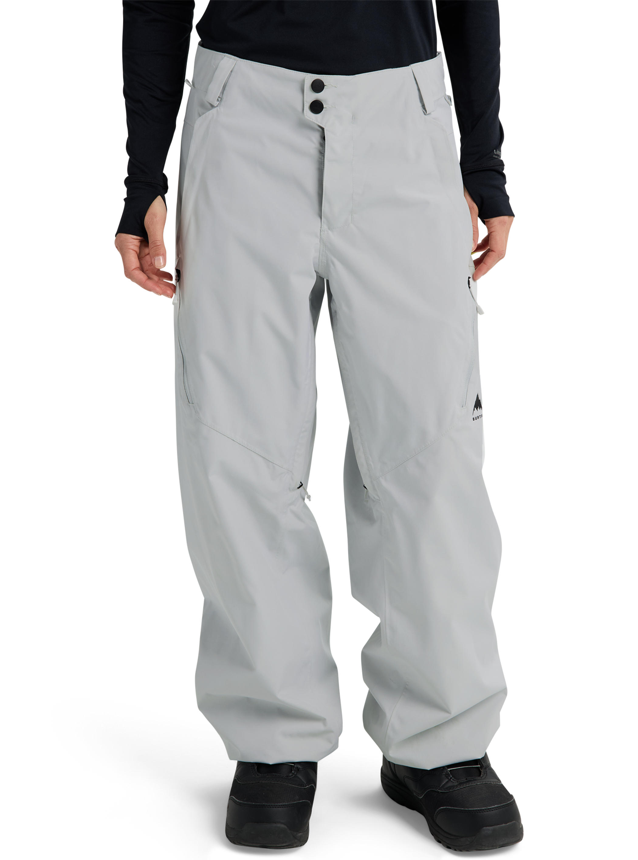Product image of Women's Burton Reserve 2L Relaxed Pants[Variant:Gray Cloud]