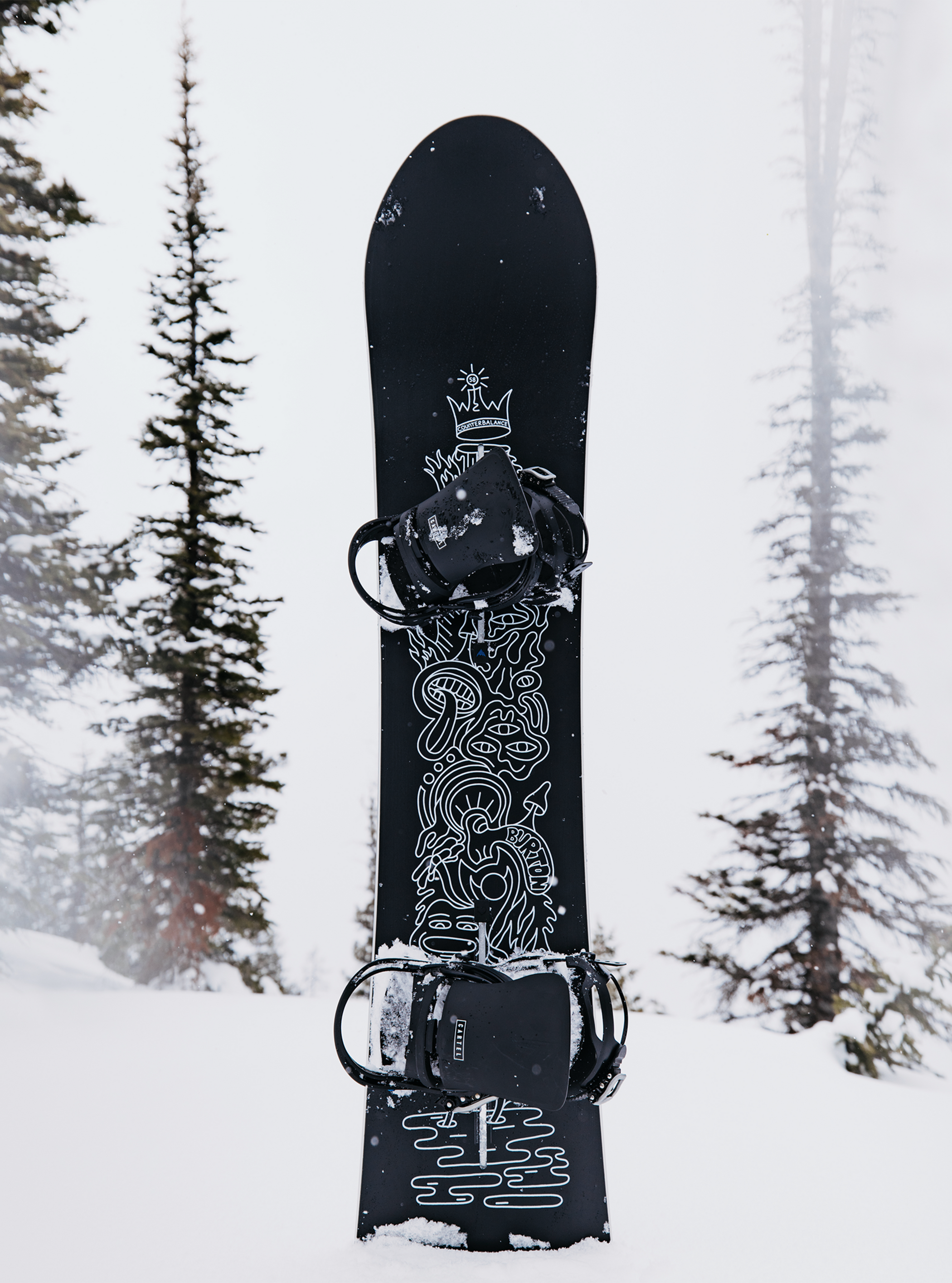 Planche à neige à cambrure régulière Counterbalance de Burton