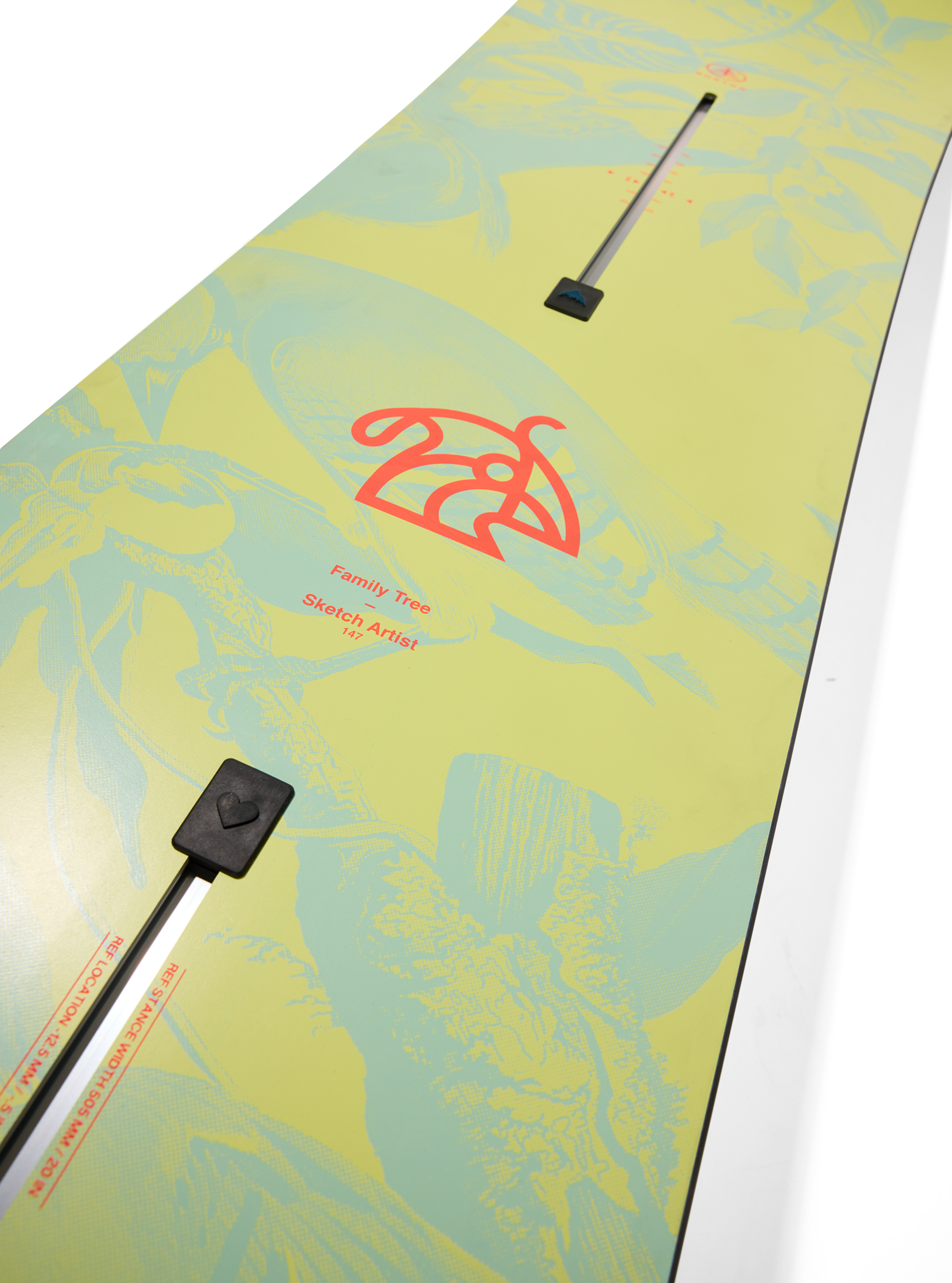 Burton Family Tree Sketch Artist Camber Snowboard