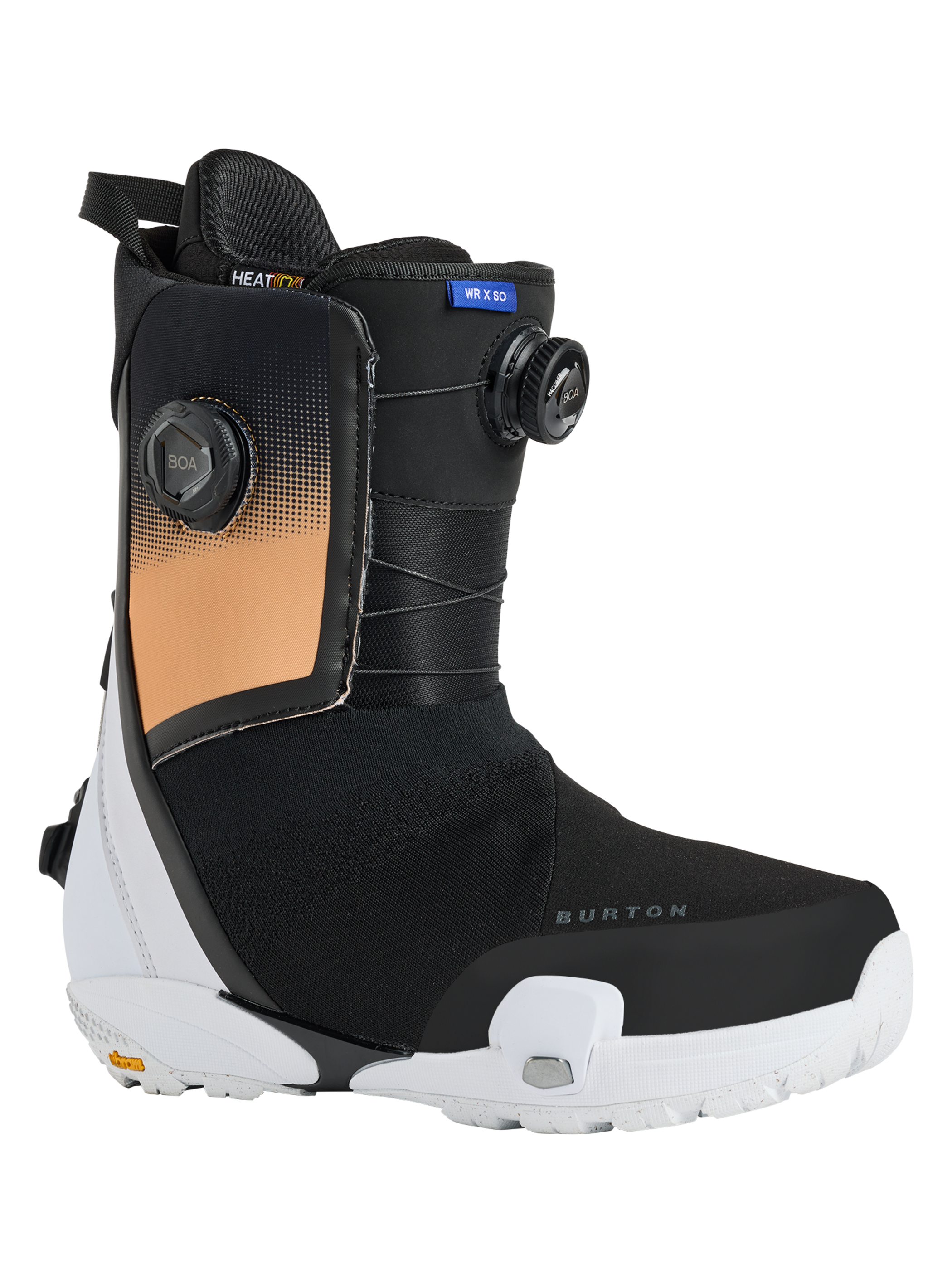 Product image of Men's Burton Waverange X Step On® Snowboard Boots[Variant:Orange Cream / Multi]