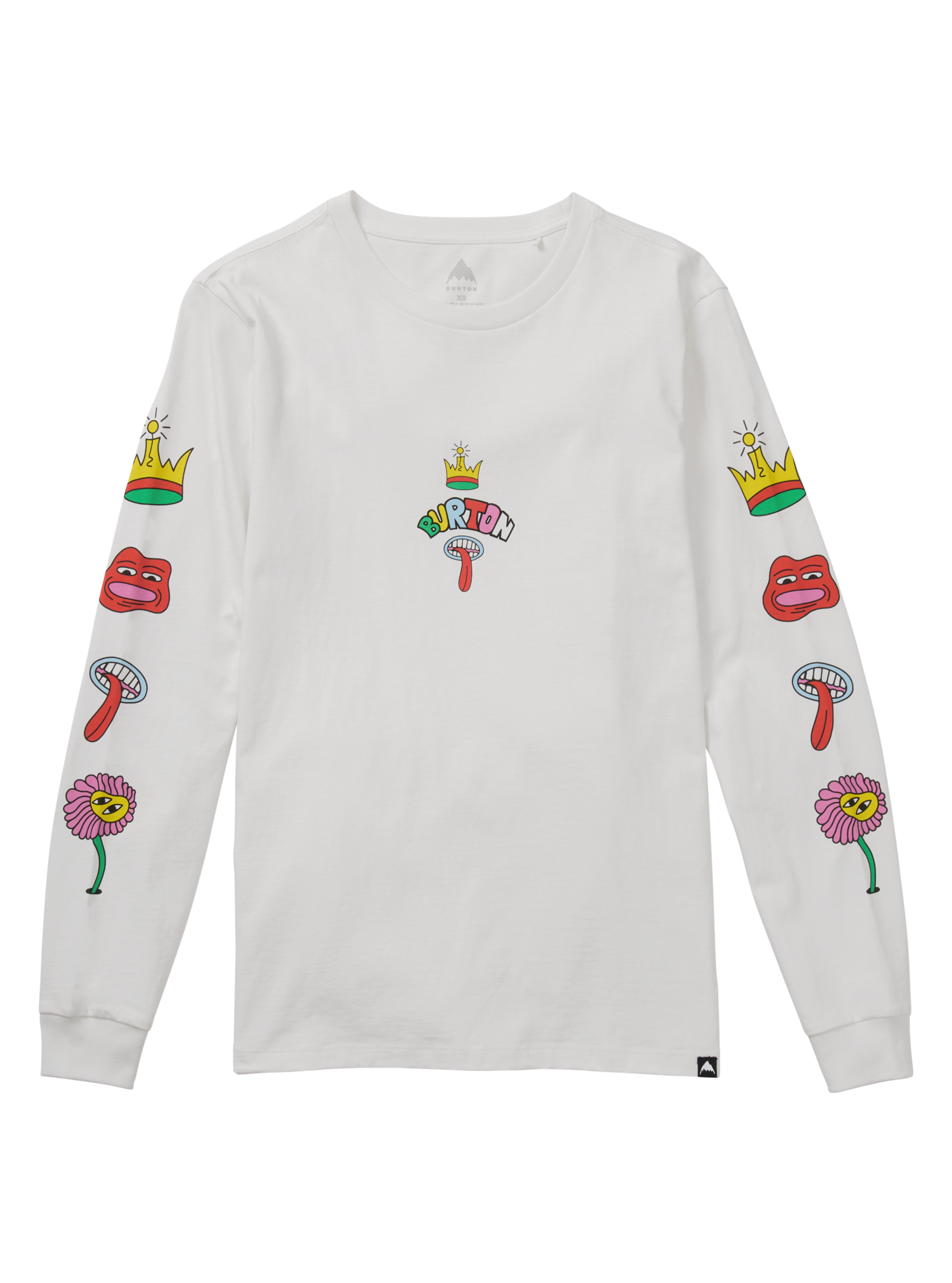 Product image of Burton Counterbalance 26 Long Sleeve T-Shirt[Variant:Stout White]