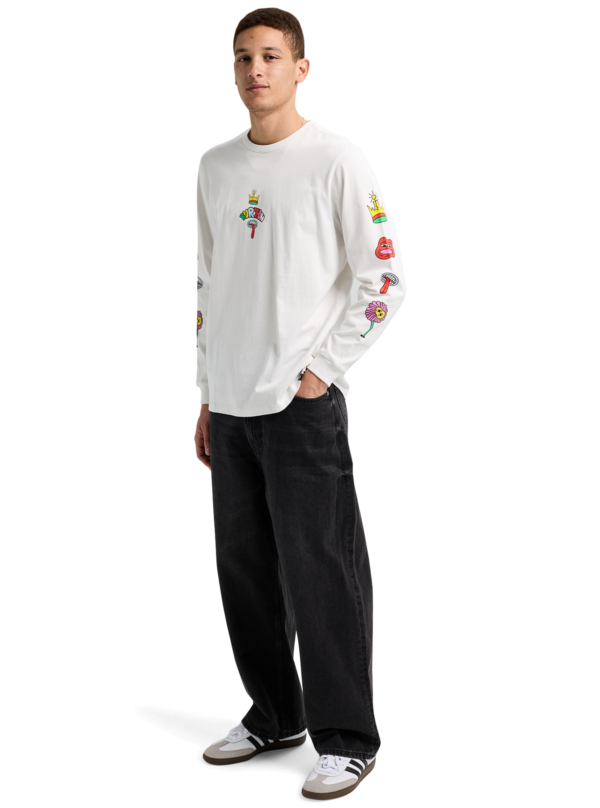 Burton – T-shirt à manches longues Counterbalance 26 Enfant