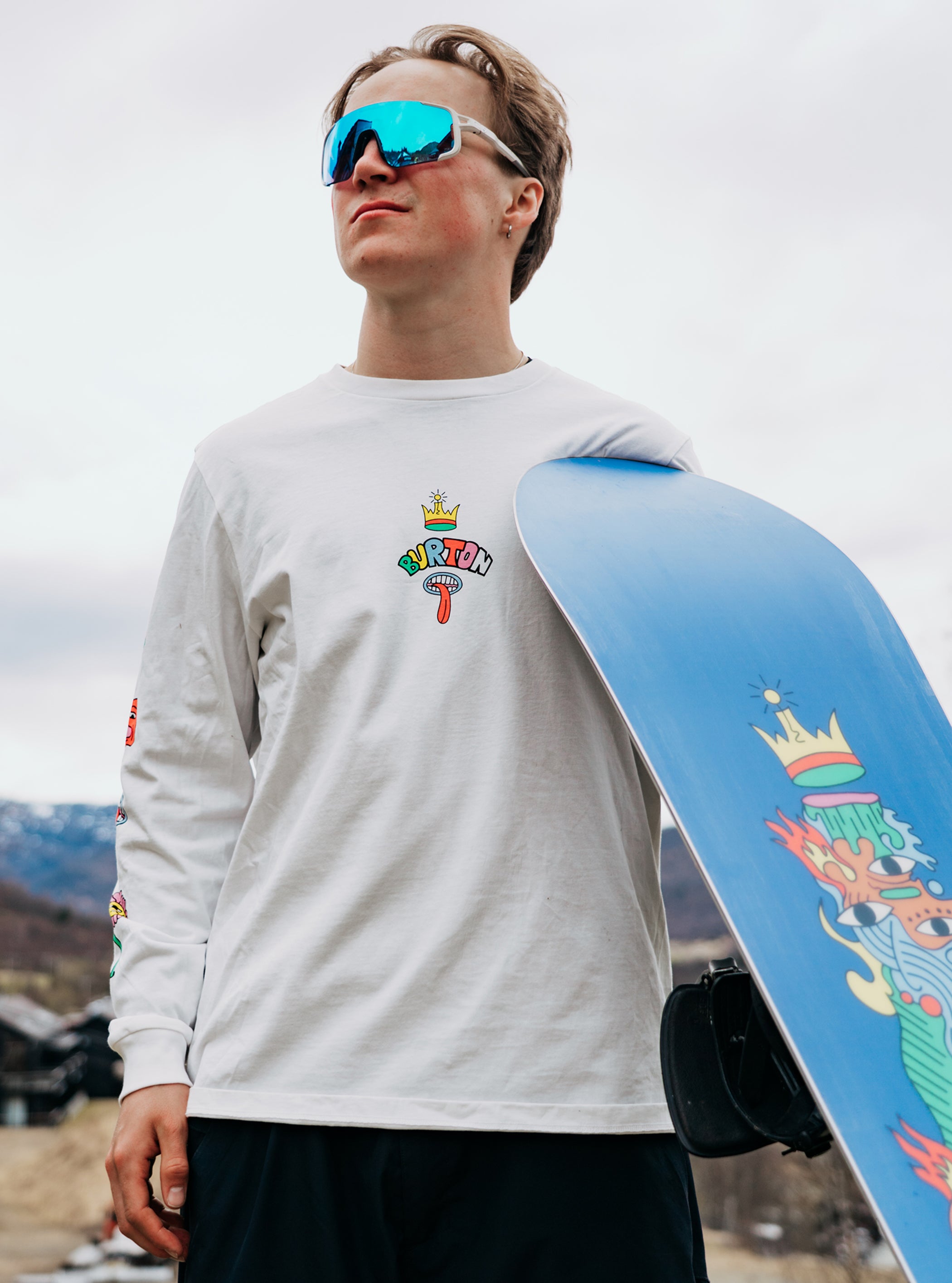 Burton – T-shirt à manches longues Counterbalance 26 Enfant