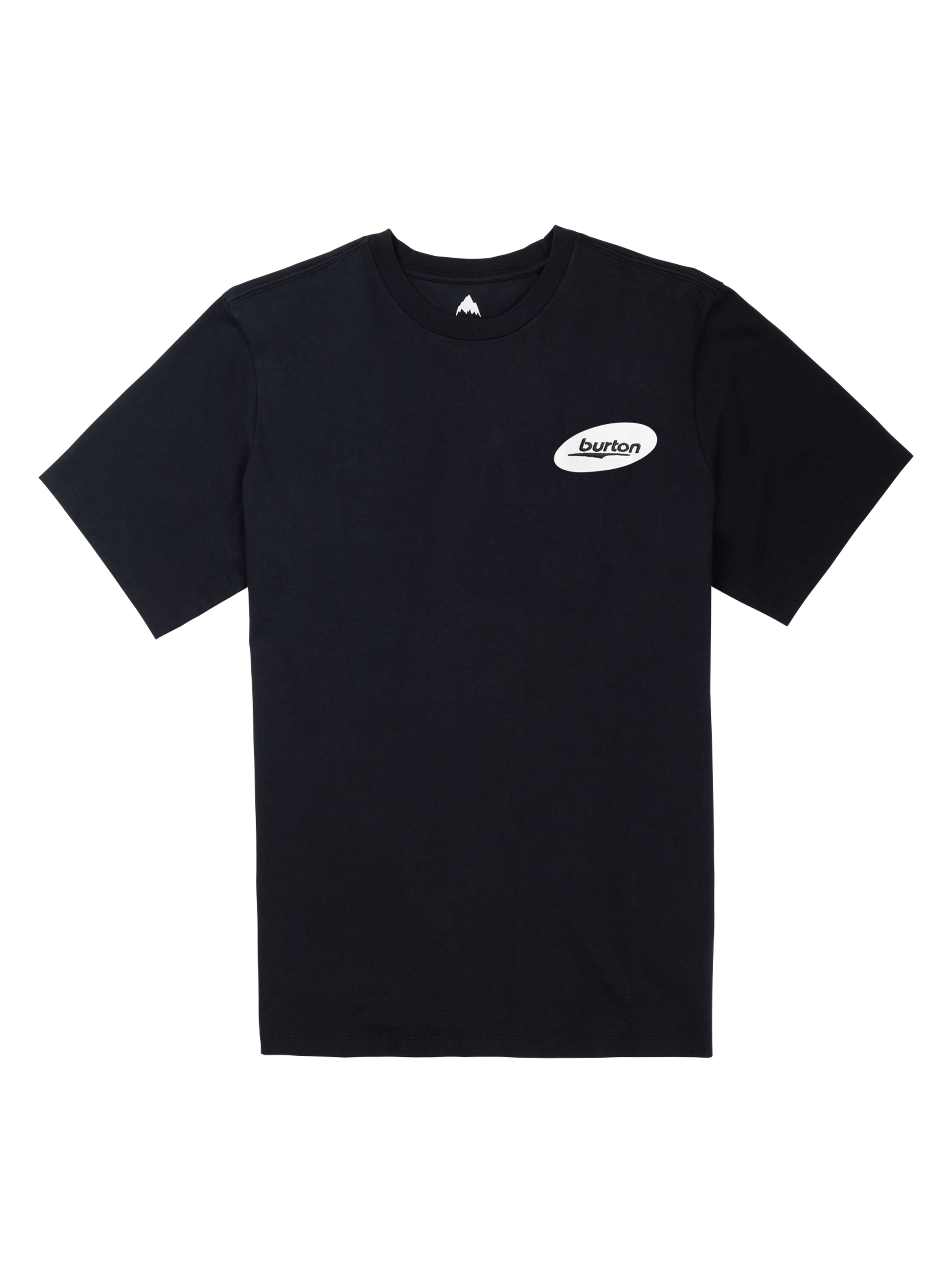Product image of Burton Heavyweight Logo Short Sleeve T-Shirt[Variant:True Black]