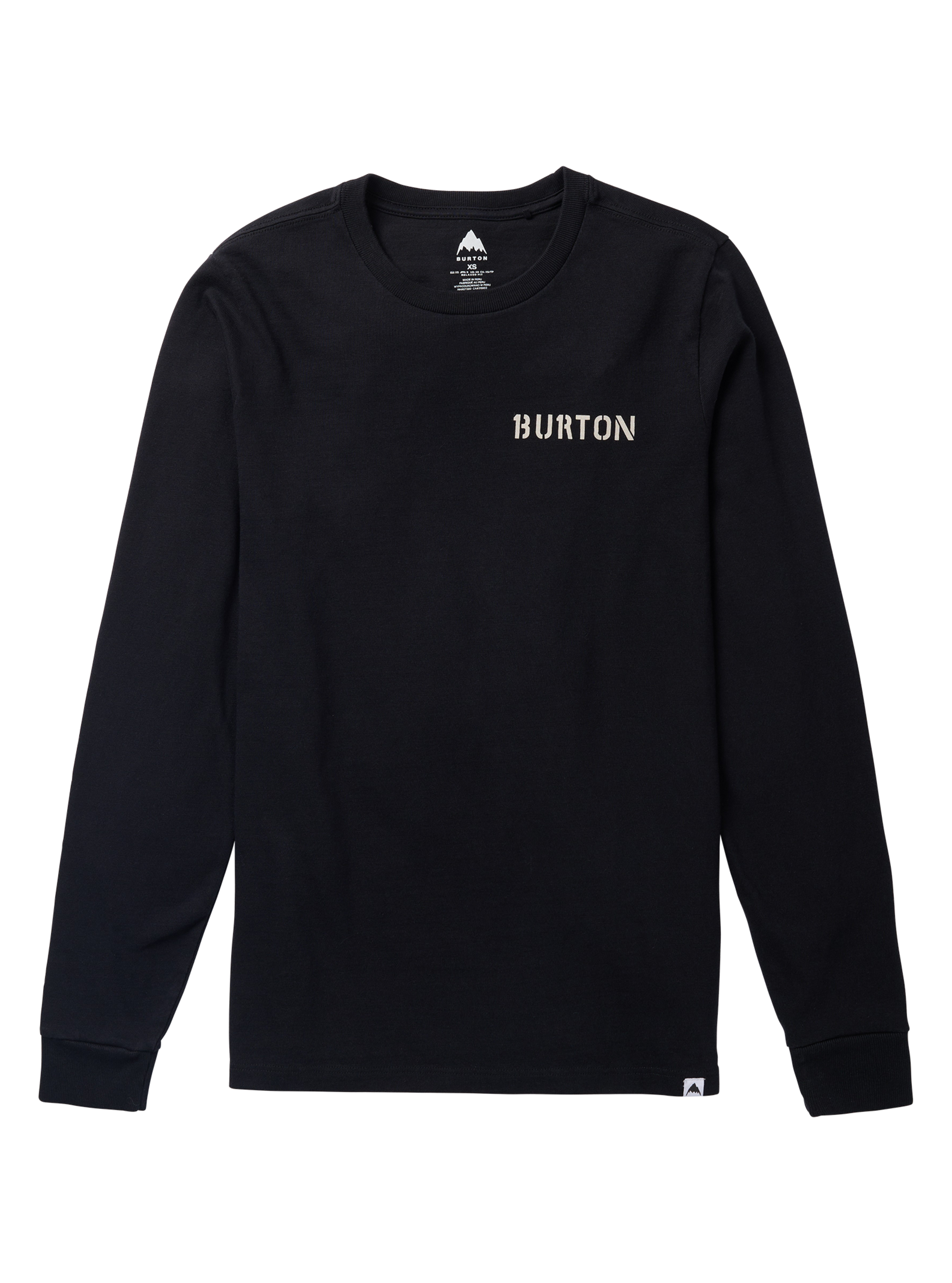 Product image of Burton Heavyweight Photo Long Sleeve T-Shirt[Variant:True Black]