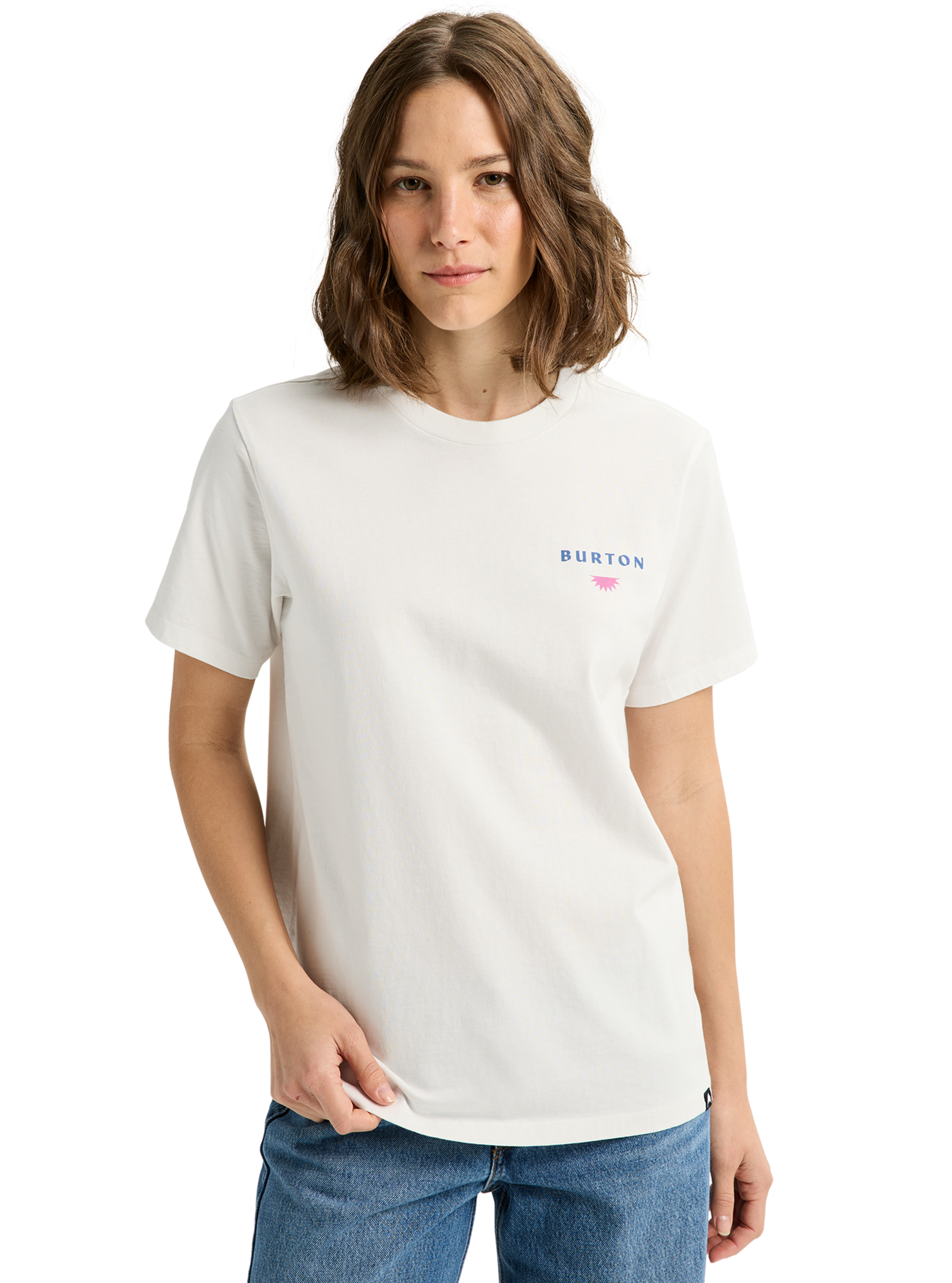Product image of Burton Yeasayer 26 Short Sleeve T-Shirt[Variant:Stout White]