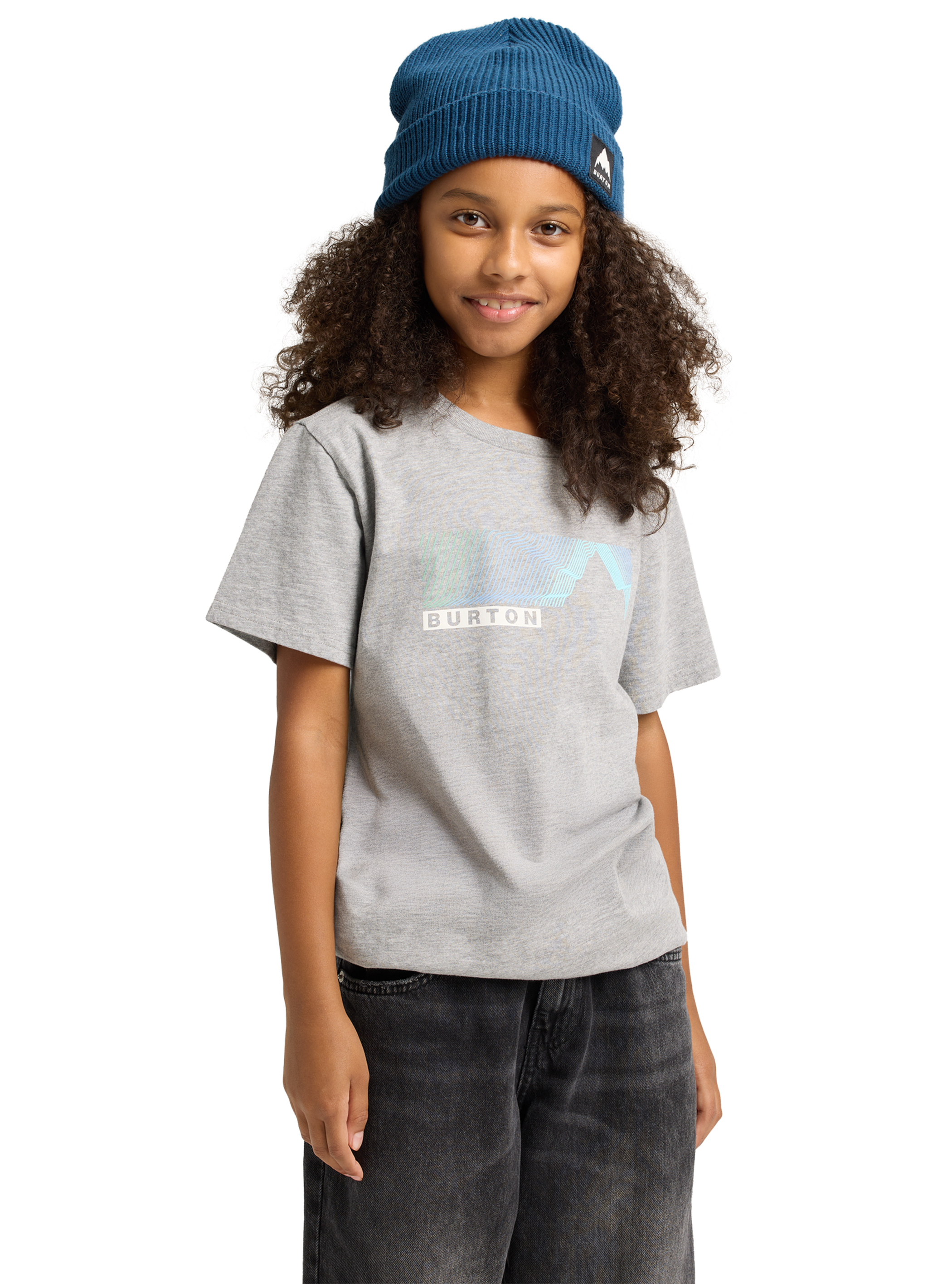 Product image of Kids' Burton Elmore Short Sleeve T-Shirt[Variant:Gray Heather]