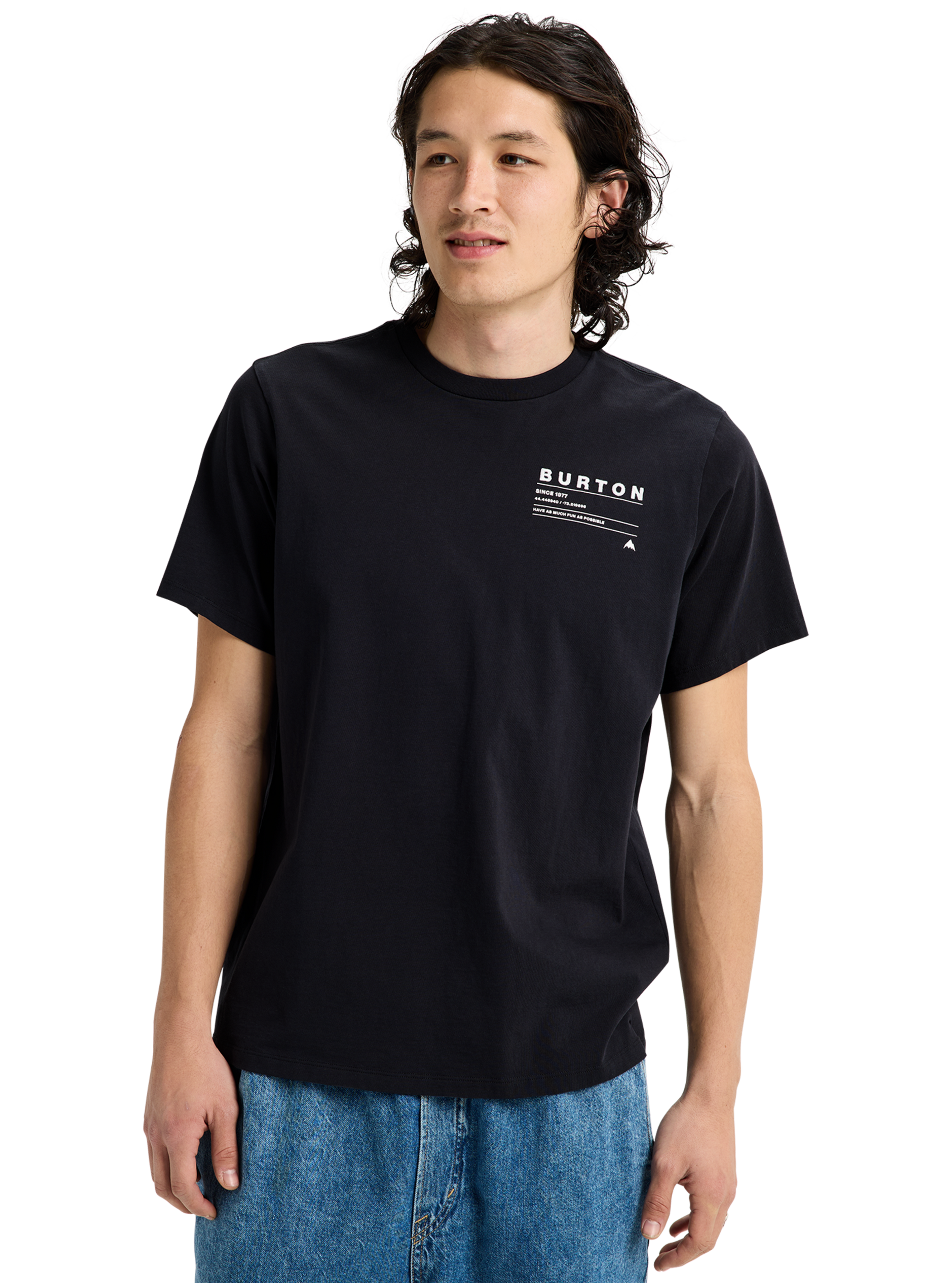 Product image of Burton Moretown Short Sleeve T-Shirt[Variant:True Black]