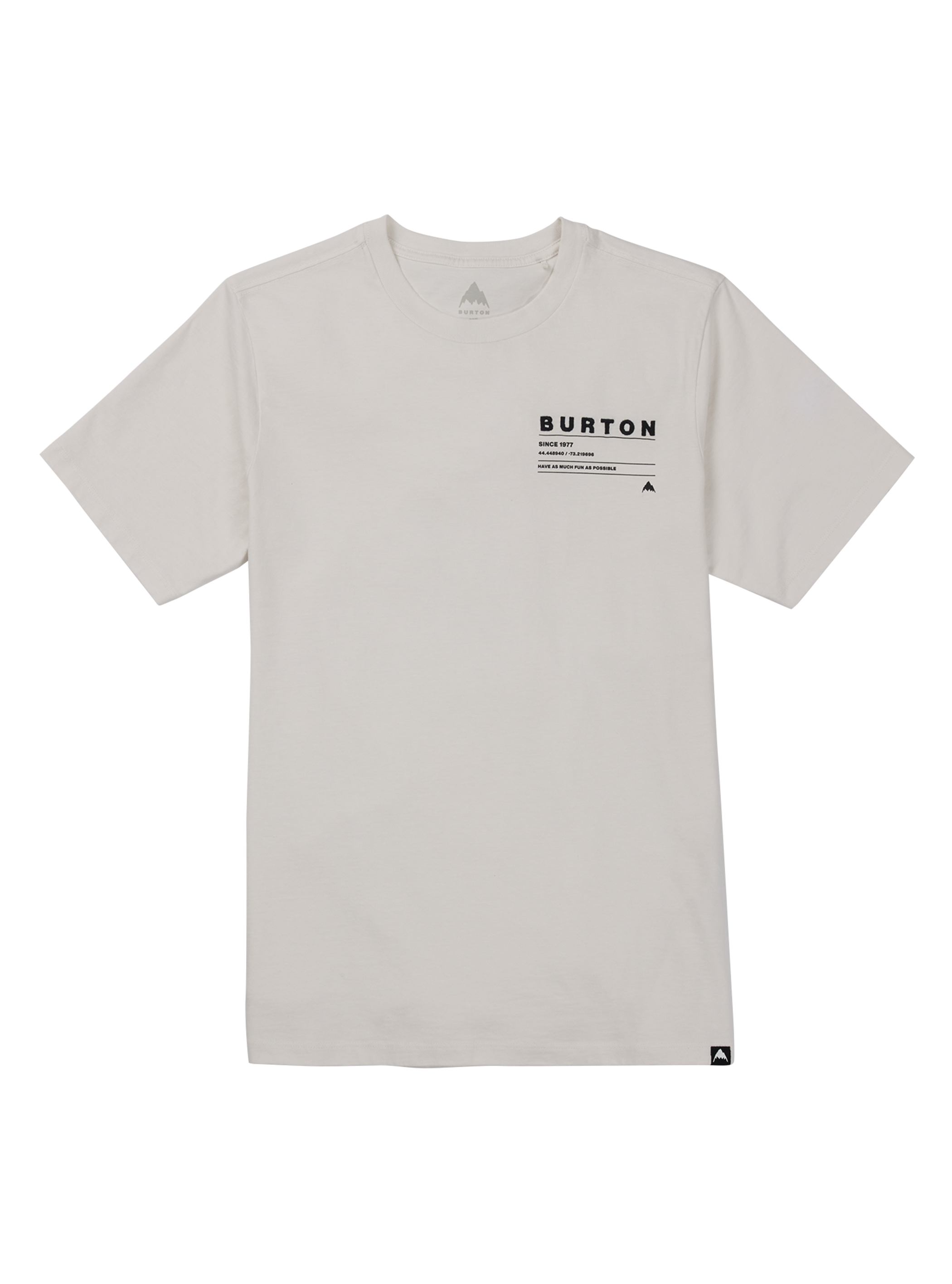 Product image of Burton Moretown Short Sleeve T-Shirt[Variant:Stout White]