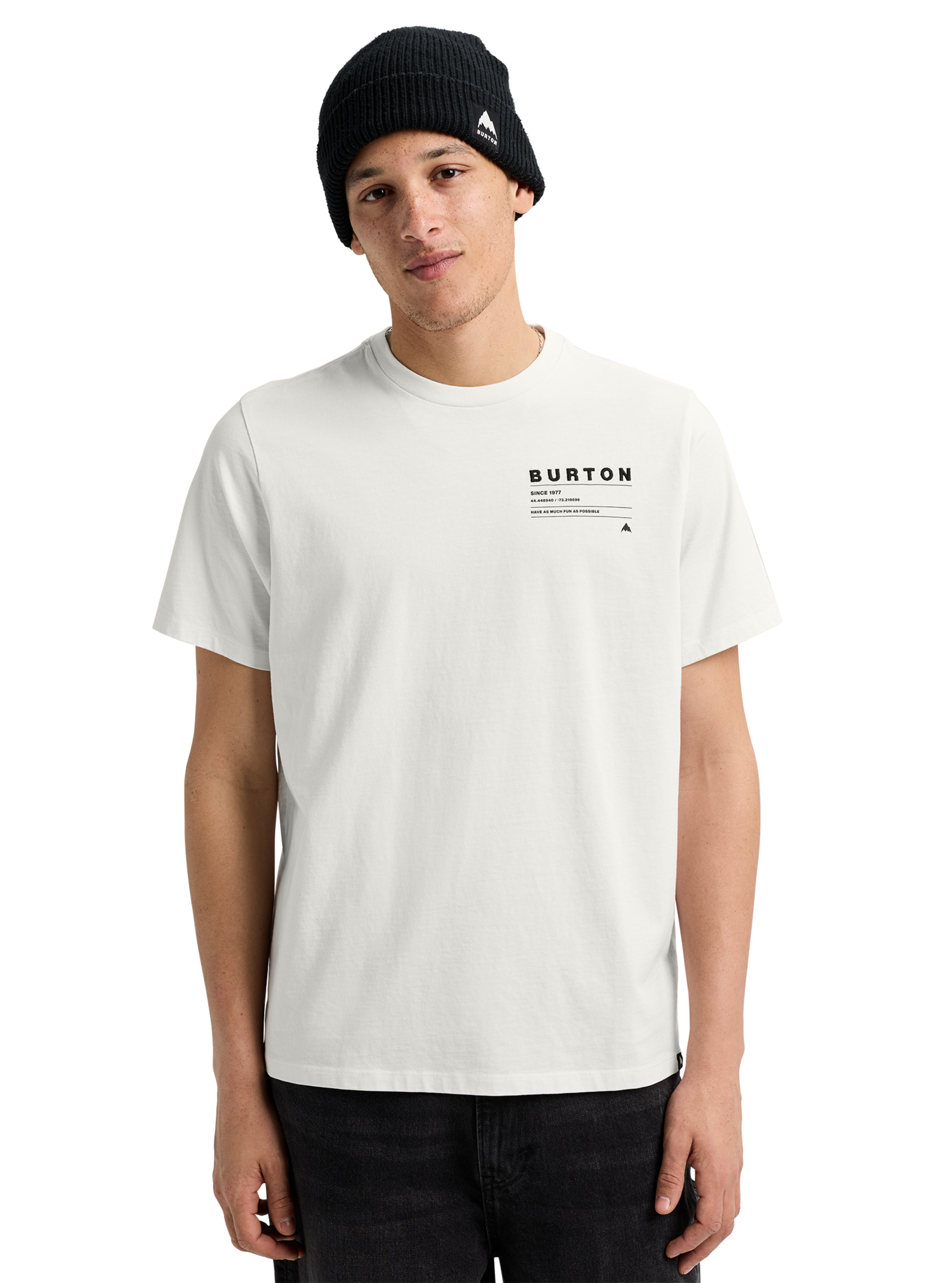 Product image of Burton Moretown Short Sleeve T-Shirt[Variant:Stout White]