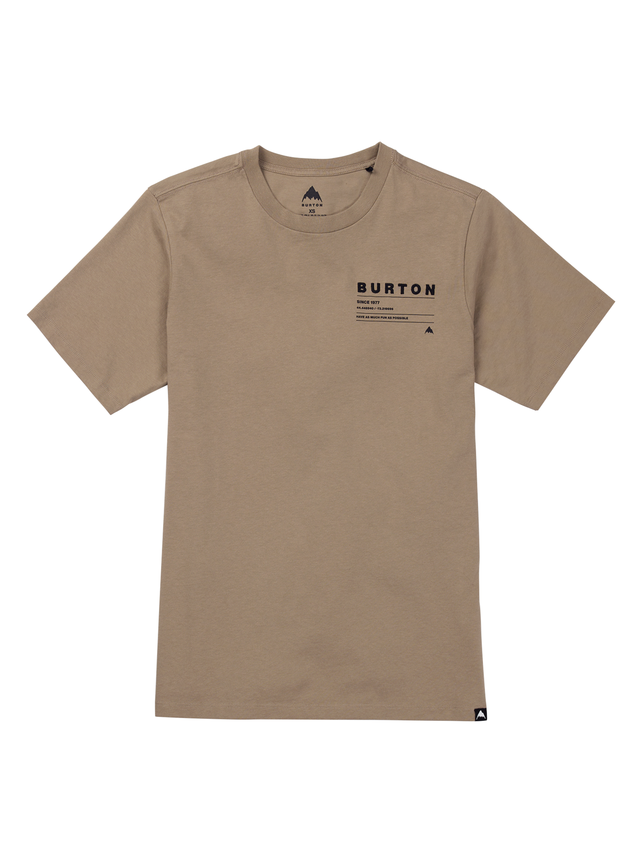 Product image of Burton Moretown Short Sleeve T-Shirt[Variant:Summit Taupe]