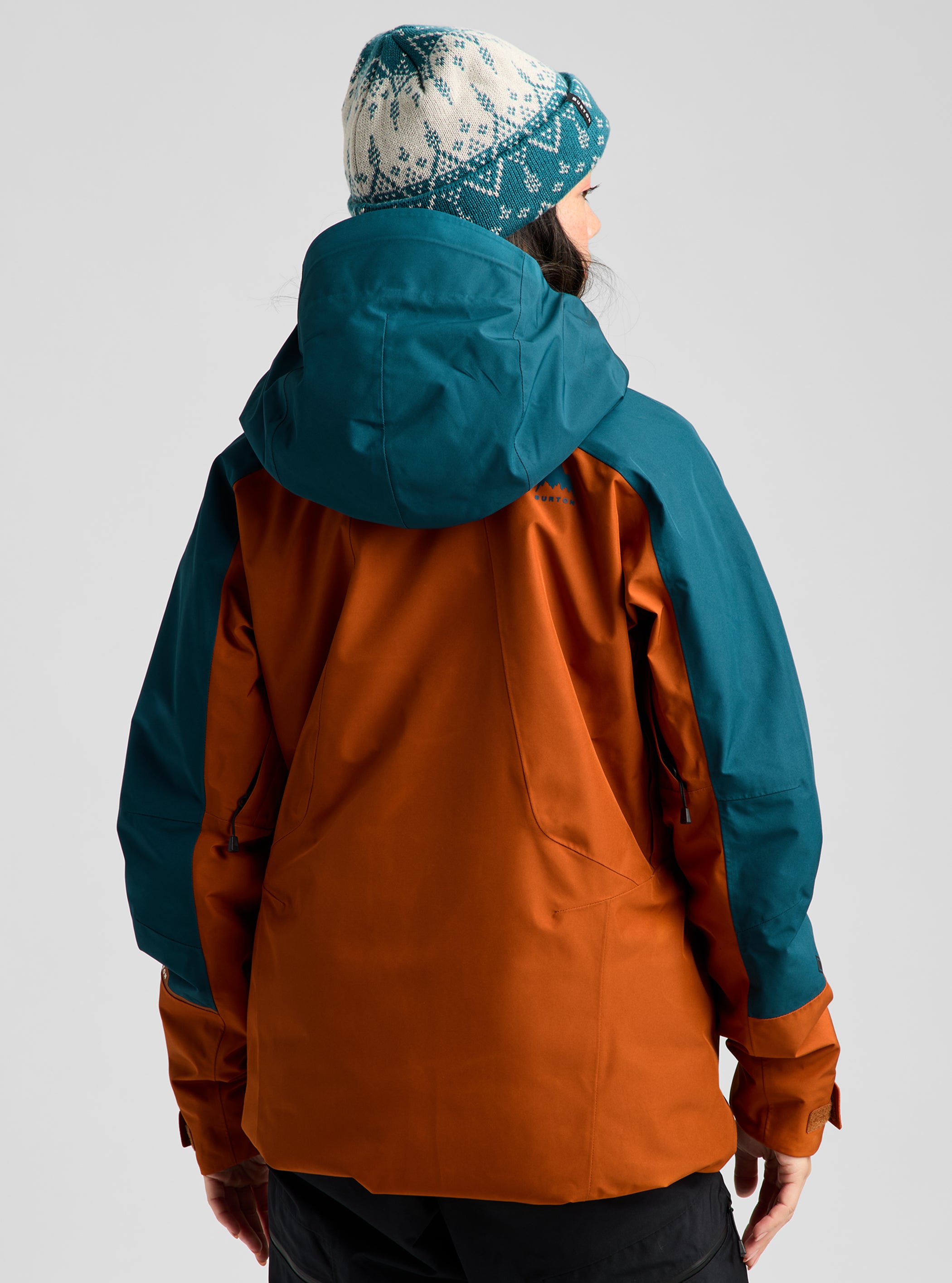 Product image of Women's Burton Reserve GORE-TEX 2L Insulated Jacket[Variant:Atlantic Teal / Spiced Chai]
