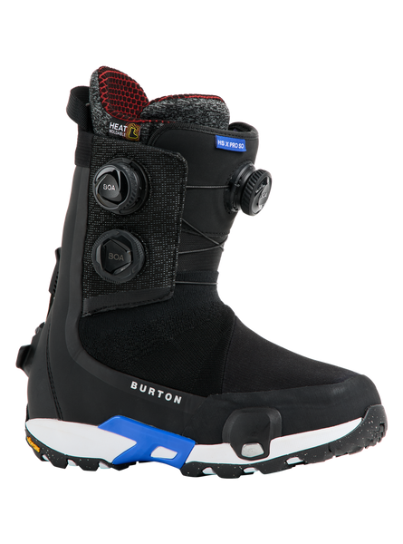 Women's Burton Highshot X Pro Step On Snowboard Boots, Black / Wide / 8.5