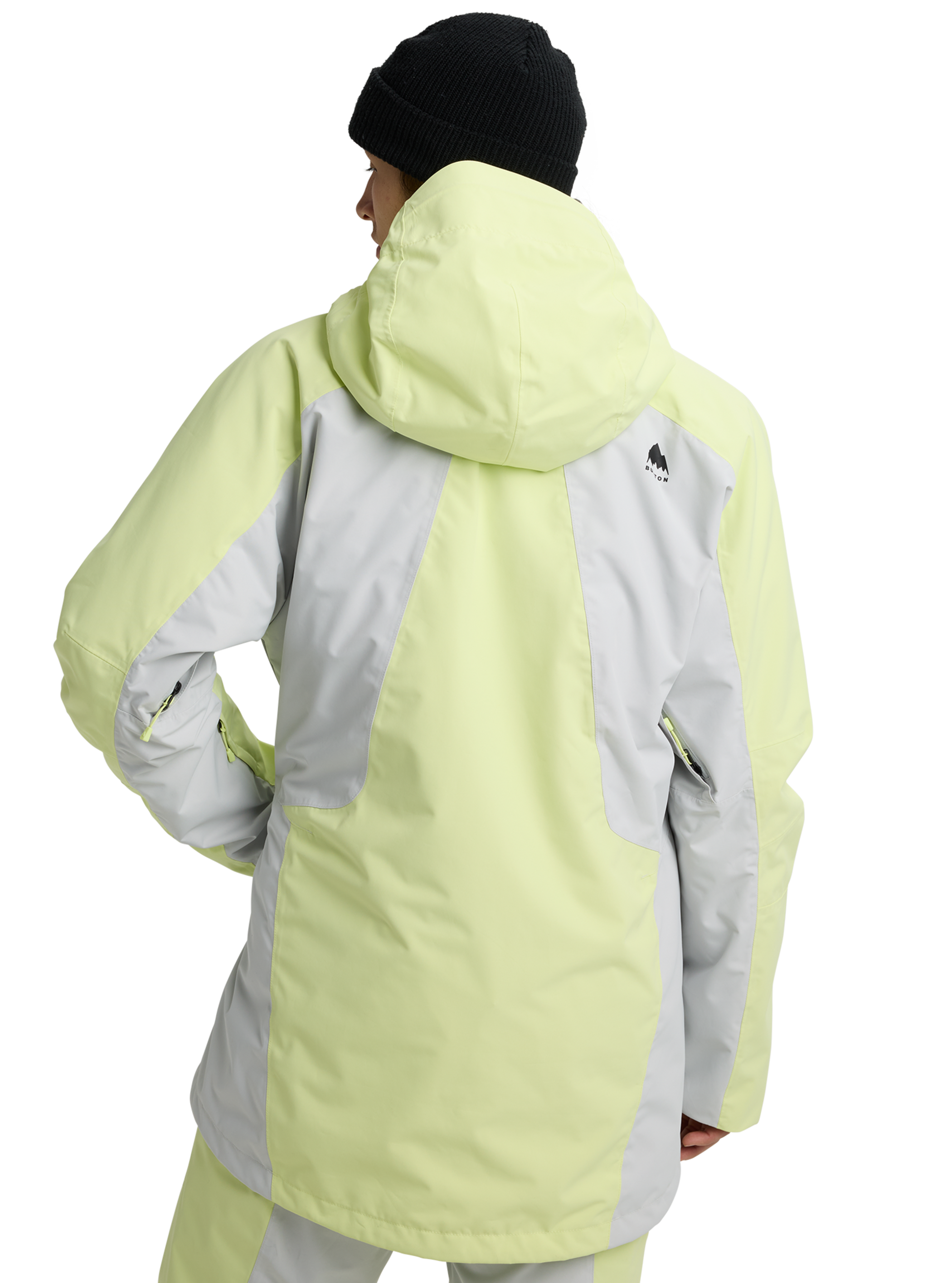 Product image of Men's Burton Reserve 2L 3-In-1 Jacket[Variant:Glow Yellow Green / Gray Cloud]