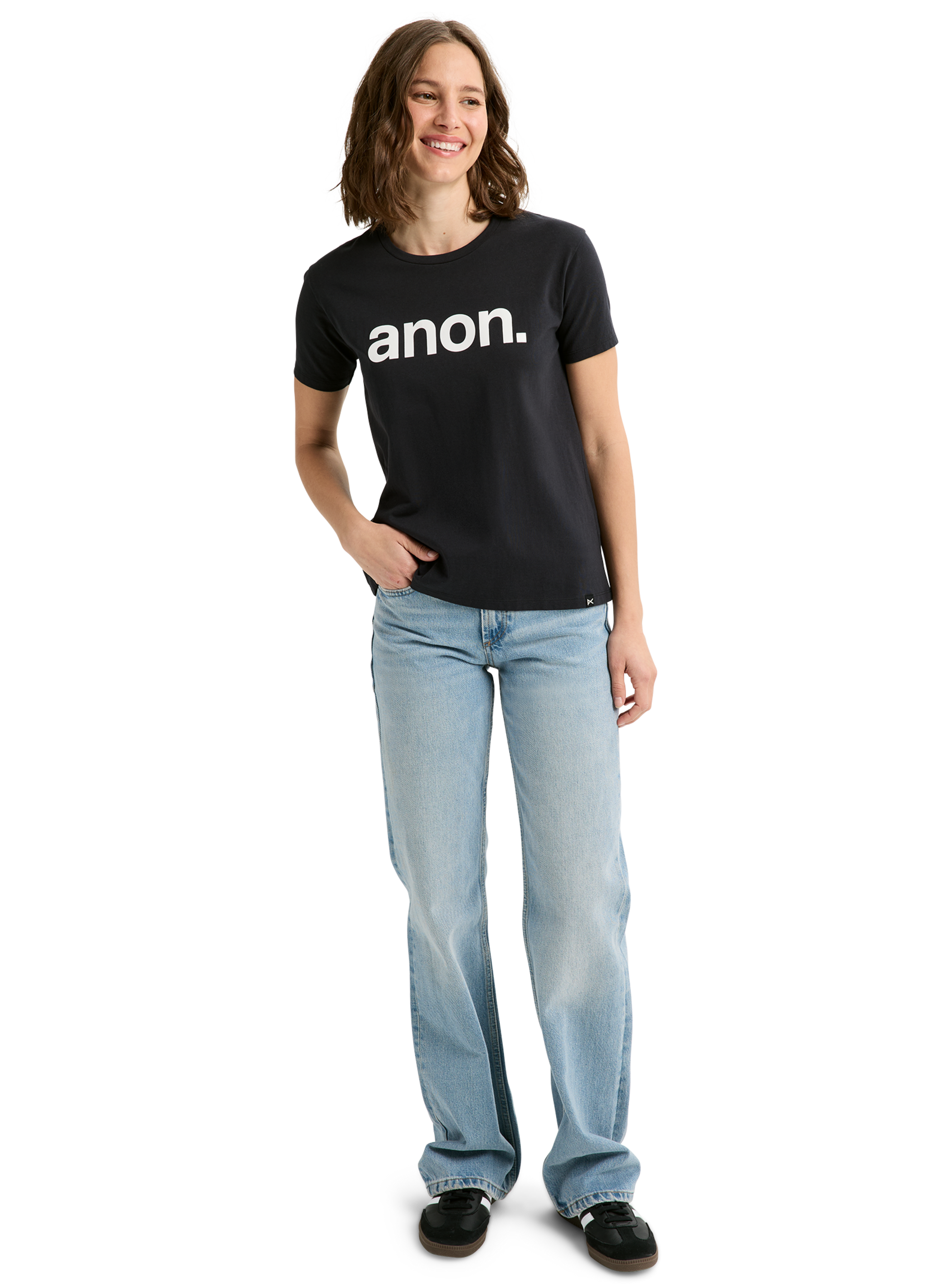 T-shirt à manches courtes d’Anon pour femmes