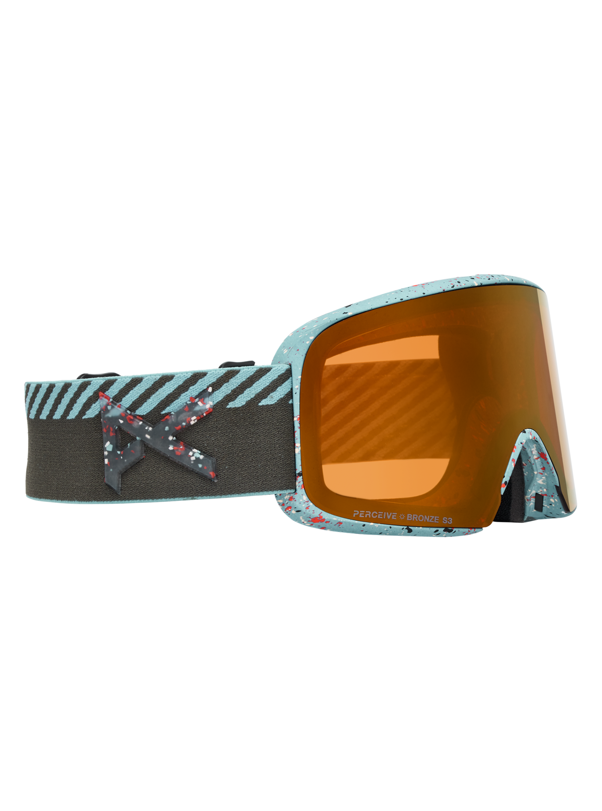 Product image of Anon M6 Goggles[Variant:Frame: Alpine Terra, Lens: Perceive Sunny Bronze (17% / S3), Spare Lens: Perceive Cloudy Burst (59% / S1)]