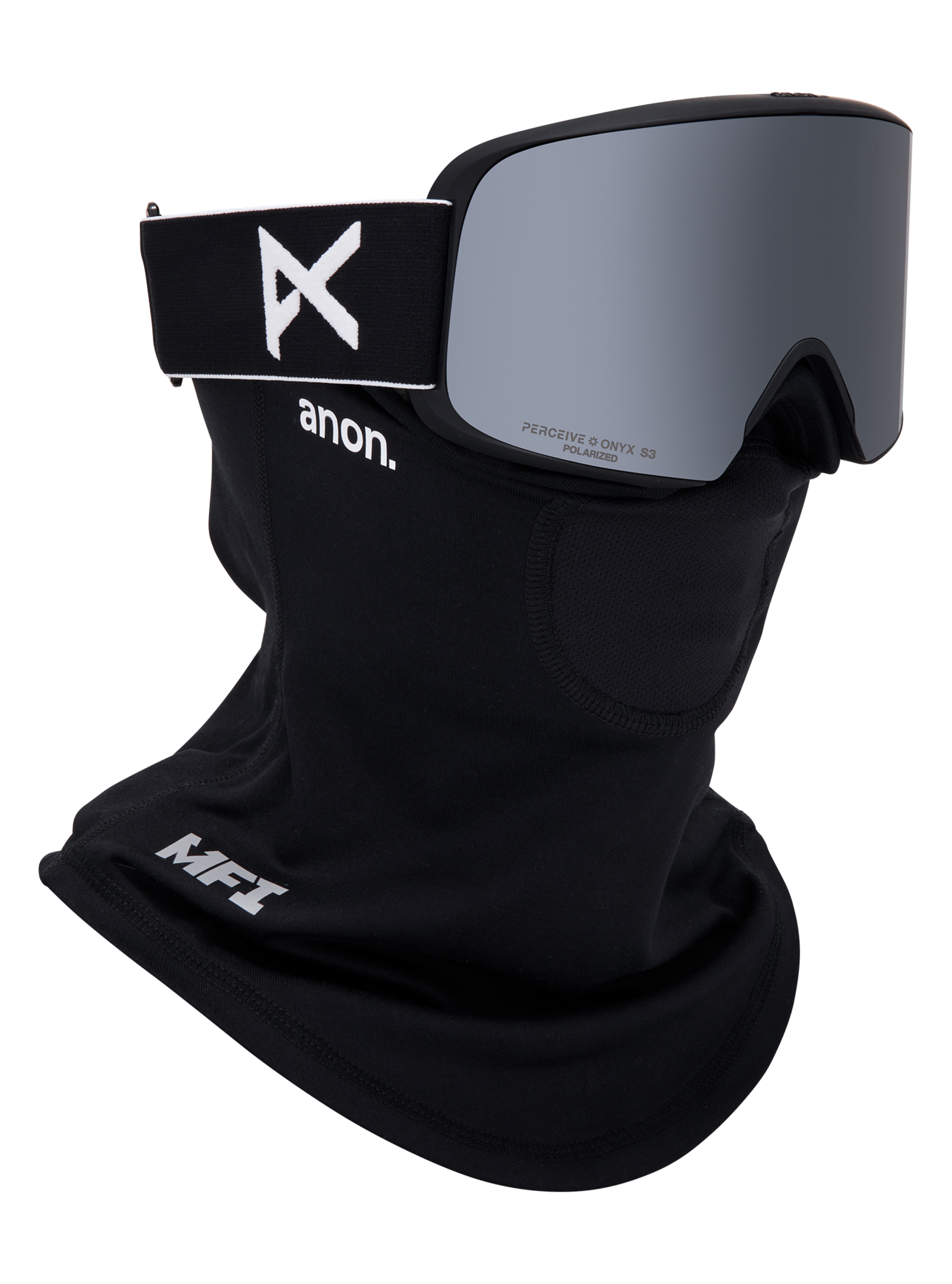 Lunettes M6 d’Anon + lentille Perceive polarisée + cagoule MFI®