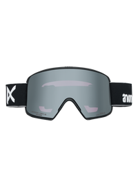 Product image of Anon M6S Goggles + Polarized Perceive Lens + MFI® Face Mask[Variant:Frame: Black, Lens: Perceive Sunny Polarized Onyx (10% / S3), Spare Lens: Perceive Variable Violet (34% / S2)]