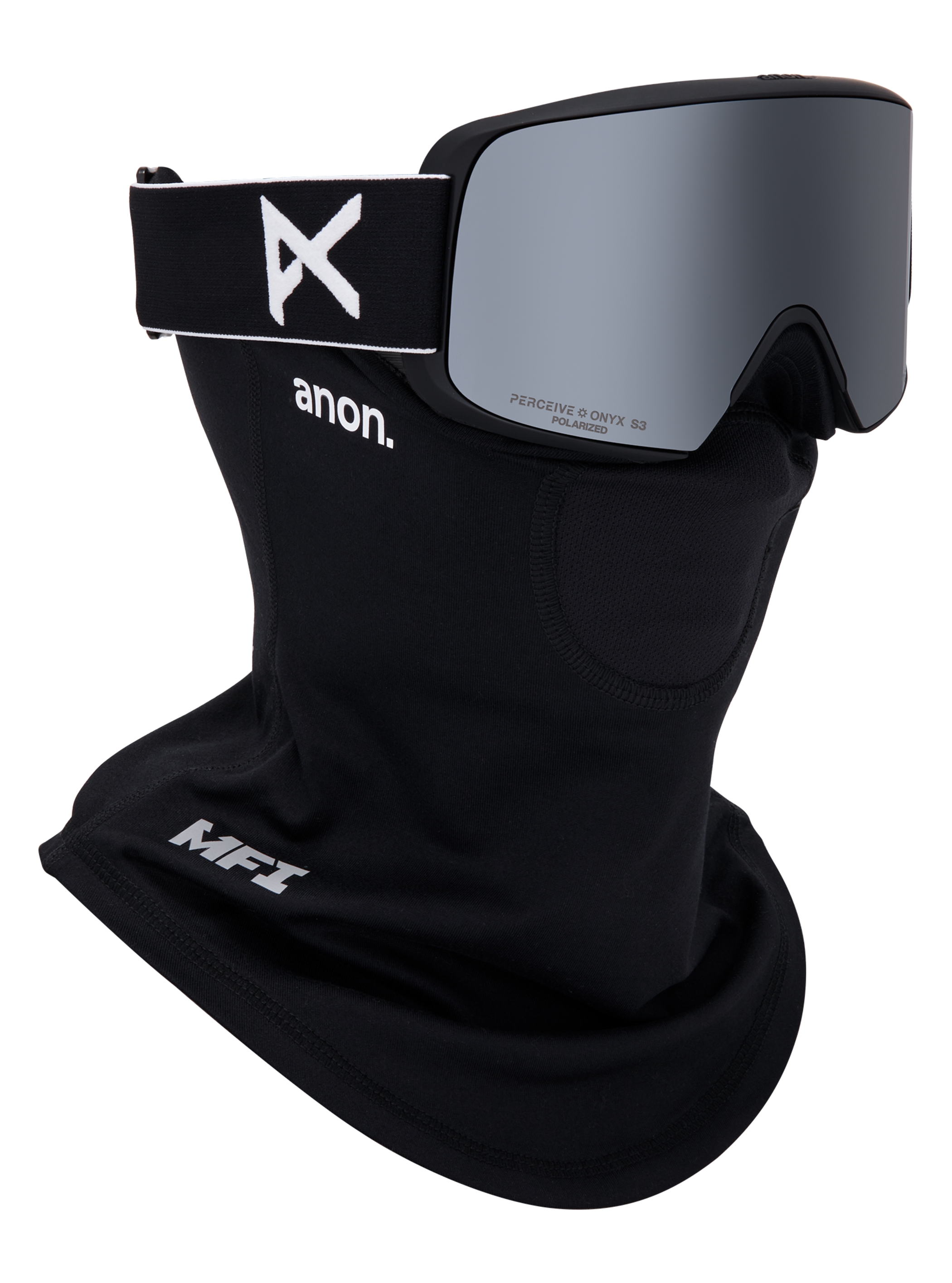 Lunettes M6S d’Anon + lentille Perceive polarisée + cagoule MFI®