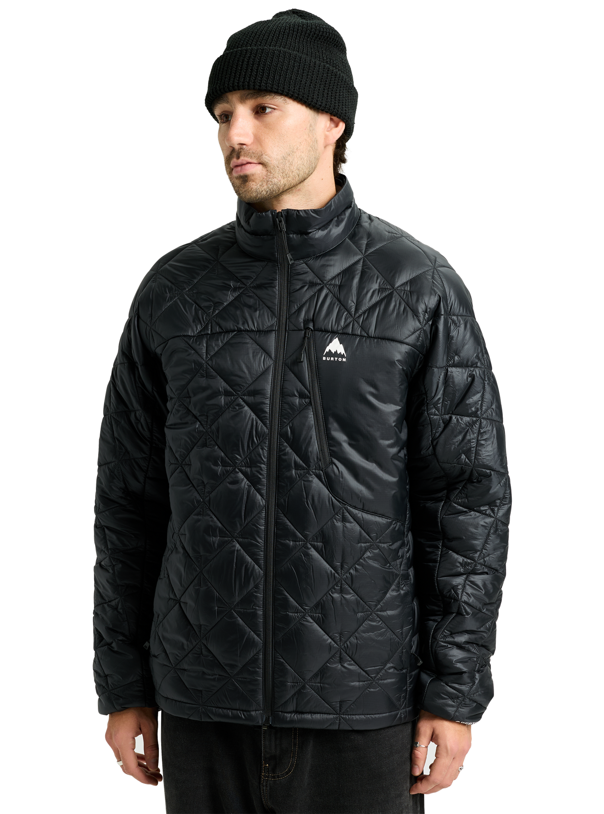 Product image of Men's Burton Reserve Midweight Synthetic Jacket[Variant:True Black]