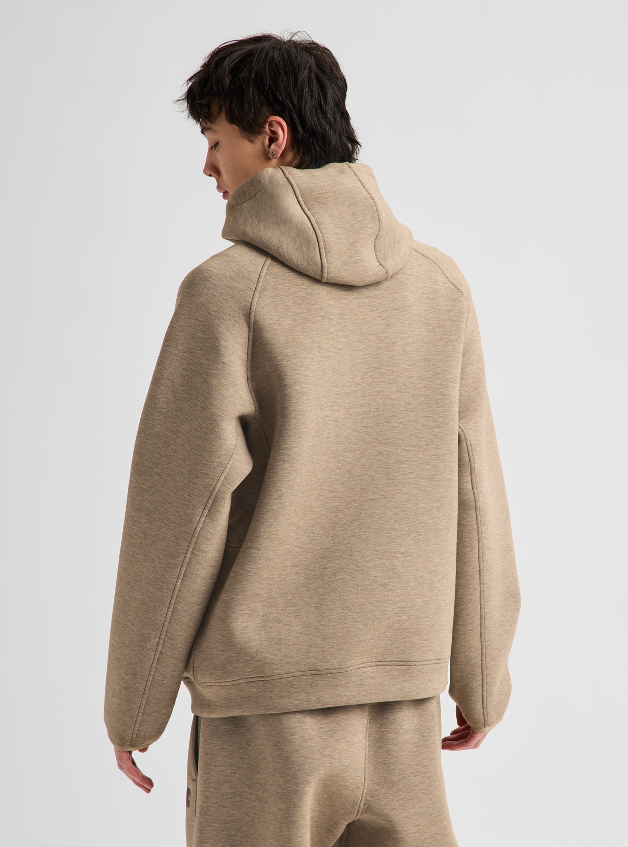 Product image of Men's Burton SpaceCloud Pullover Hoodie[Variant:Summit Taupe Heather]