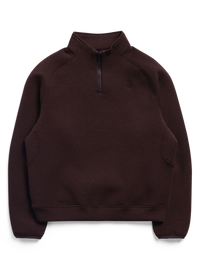 Product image of Women's Burton SpaceCloud 1/4 Zip Top[Variant:Bear Hug Brown Heather]