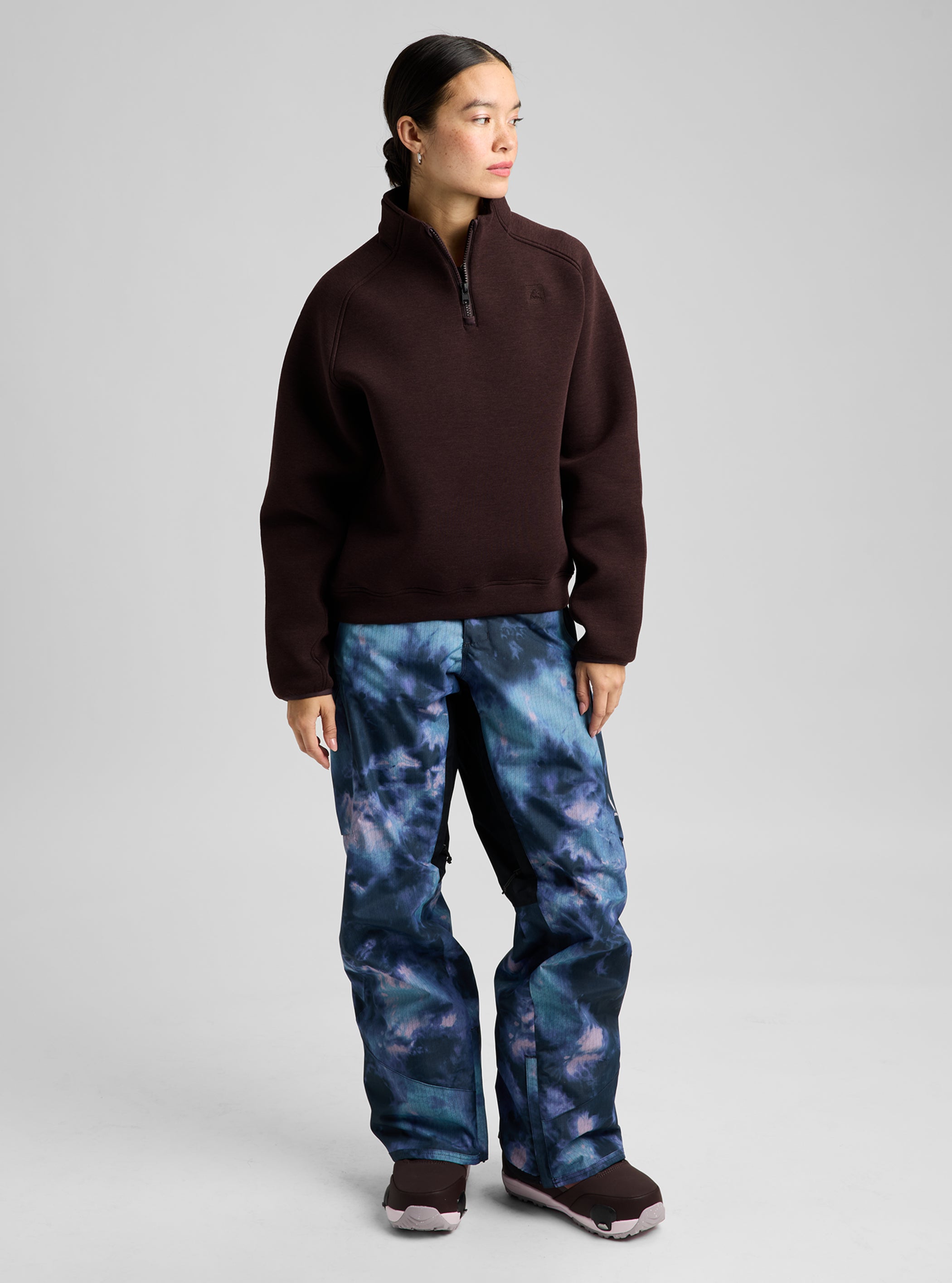 Women's Burton SpaceCloud 1/4 Zip Top