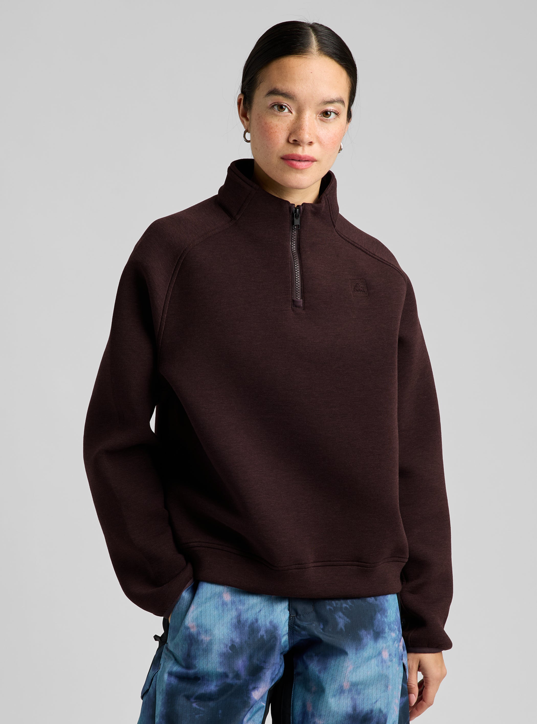 Women's Burton SpaceCloud 1/4 Zip Top
