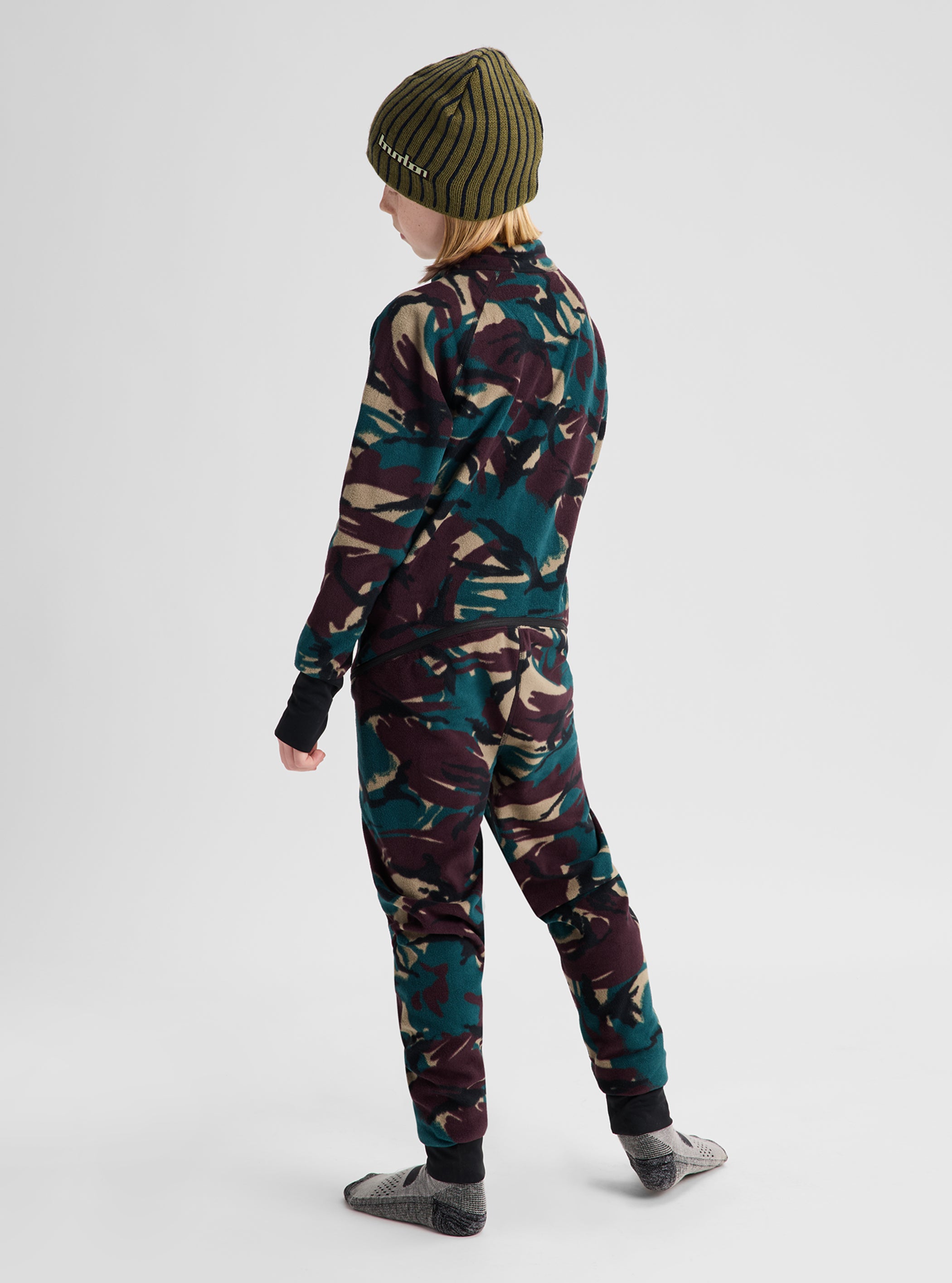 Product image of Kids' and Toddlers' Burton Fleece One Piece[Variant:Seersucker Camo]