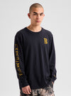 Product image of Burton Protomark Long Sleeve T-Shirt[Variant:True Black]