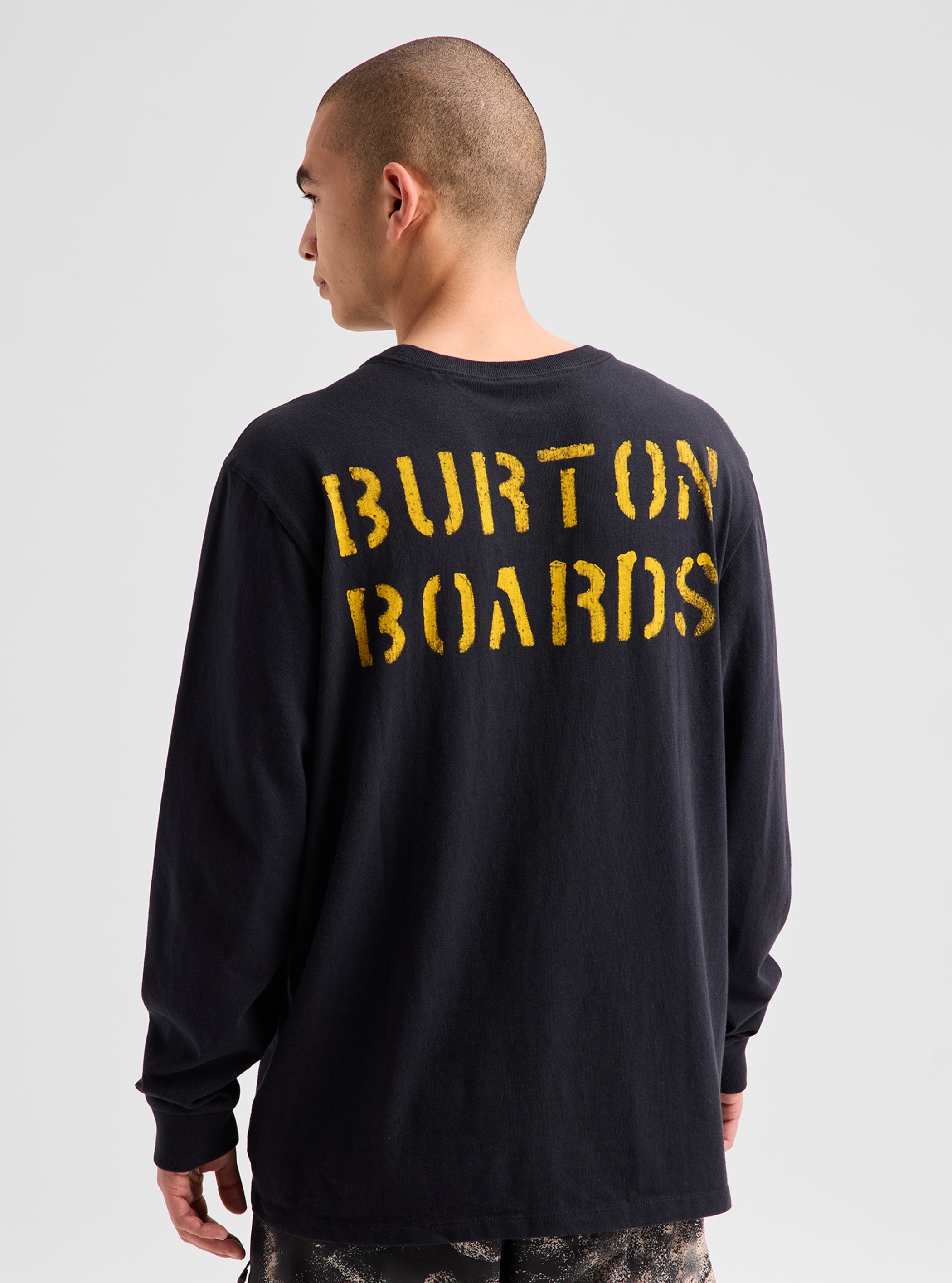 Product image of Burton Protomark Long Sleeve T-Shirt[Variant:True Black]