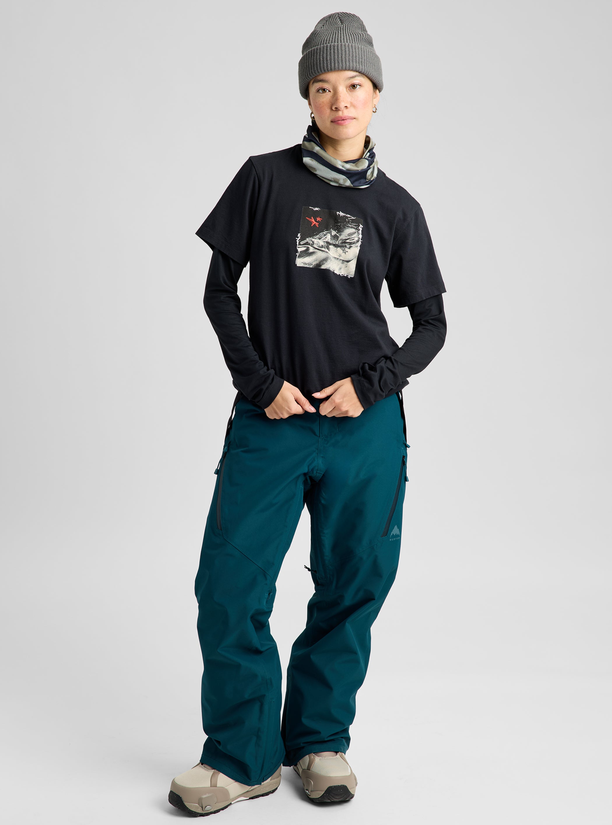 Burton – T-shirt à manches courtes Rider 27