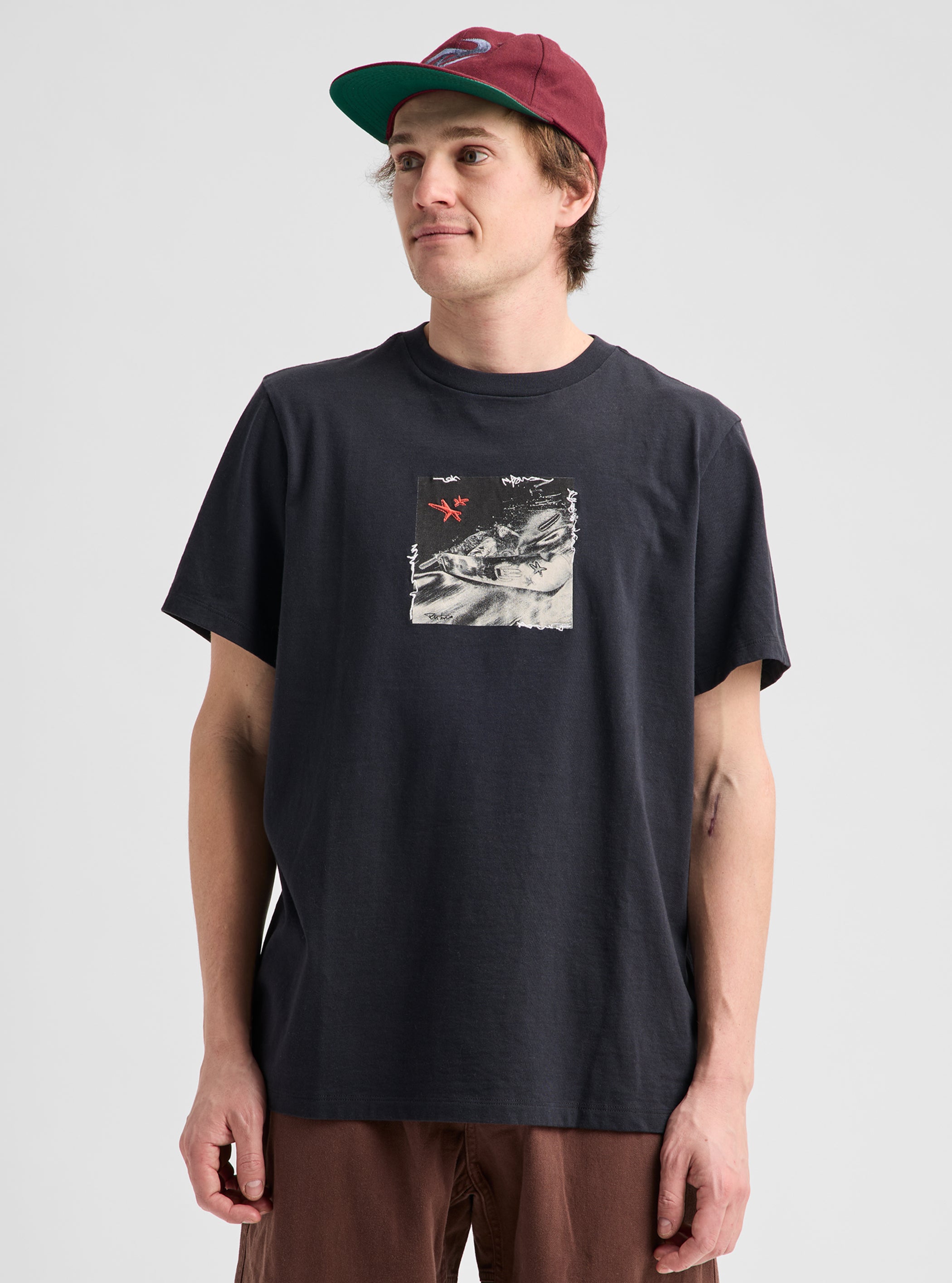 Burton – T-shirt à manches courtes Rider 27