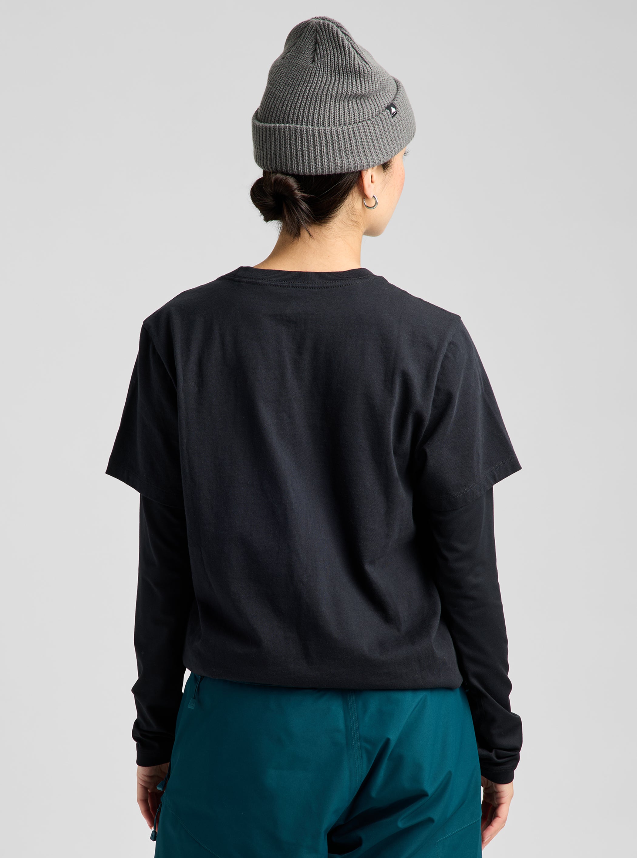 Product image of Burton Rider 27 Short Sleeve T-Shirt[Variant:True Black]