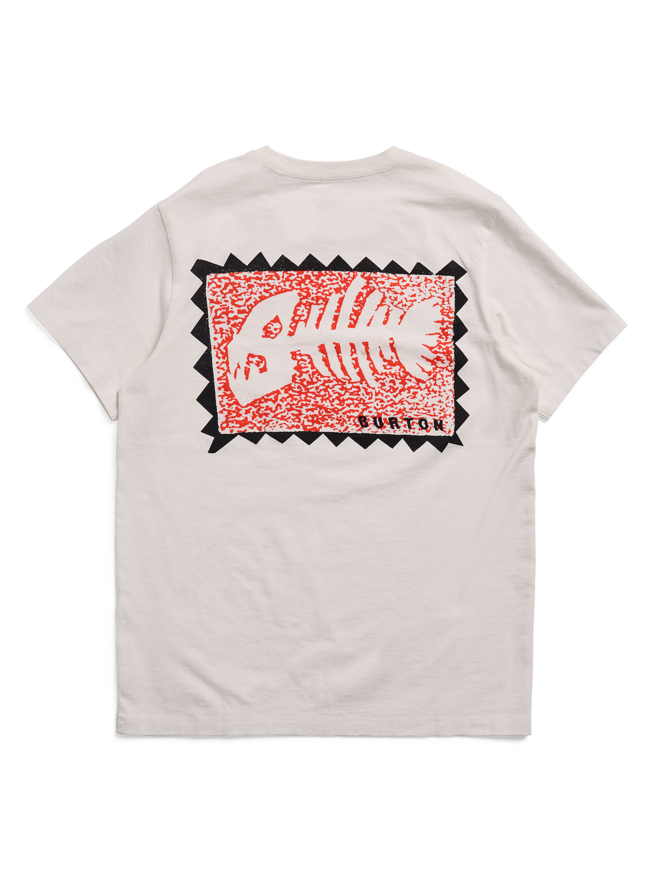Product image of Burton Throwback 1992 Short Sleeve T-Shirt[Variant:Stout White]