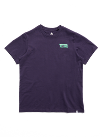 Product image of Burton Throwback 1992 Short Sleeve T-Shirt[Variant:Nightshade Purple]
