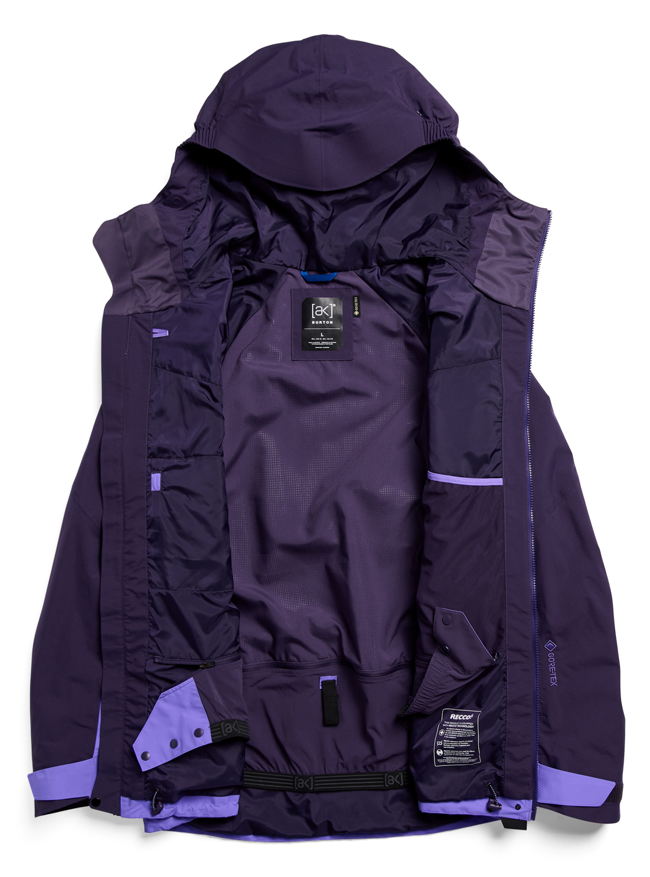 Product image of Men's Burton [ak] Cyclic GORE-TEX 2L Jacket[Variant:Nightshade Purple / Purple Voltage]
