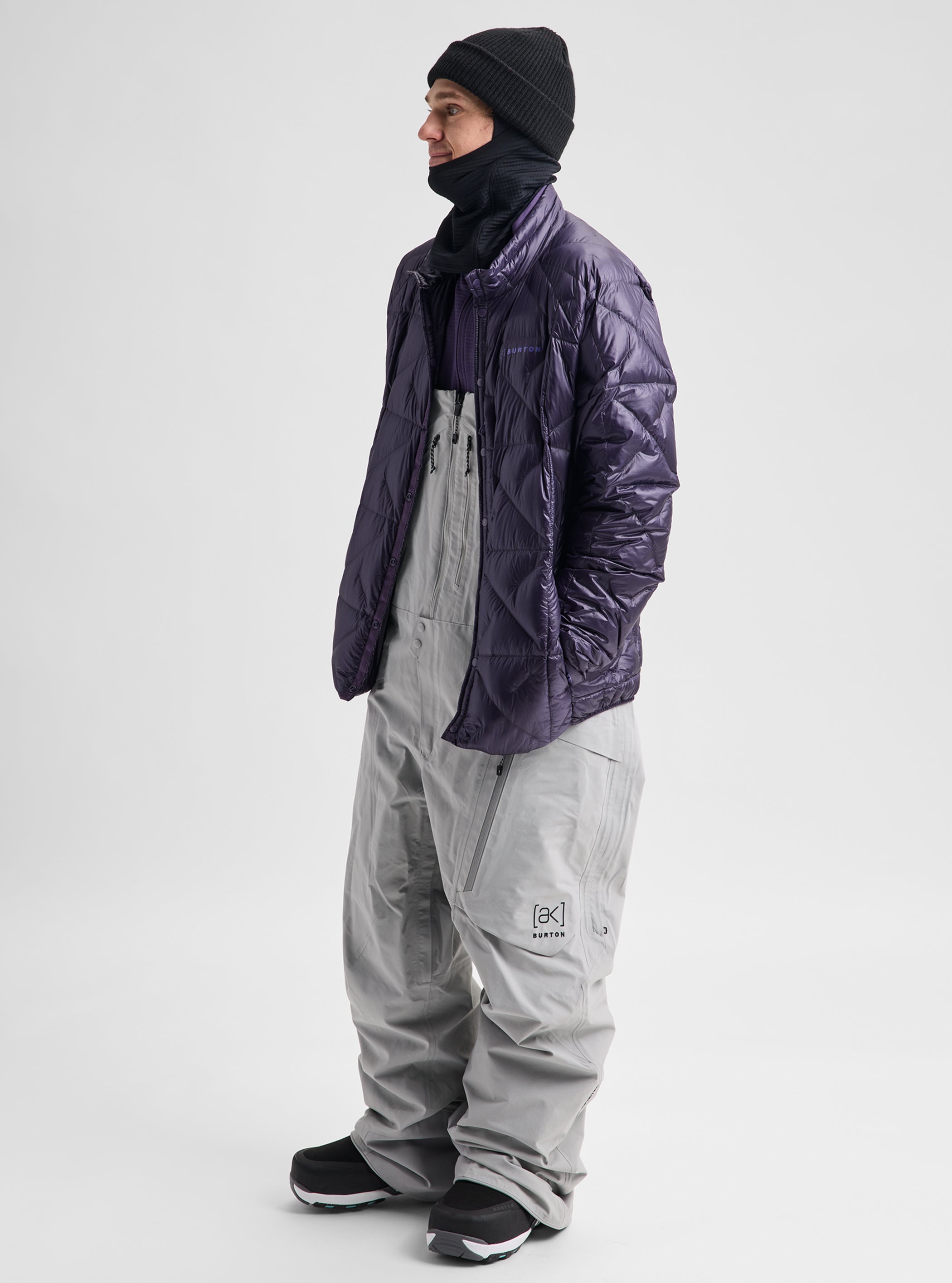 Product image of Men's Burton [ak] Cyclic GORE-TEX 2L Bib Pants[Variant:Apparition Gray]