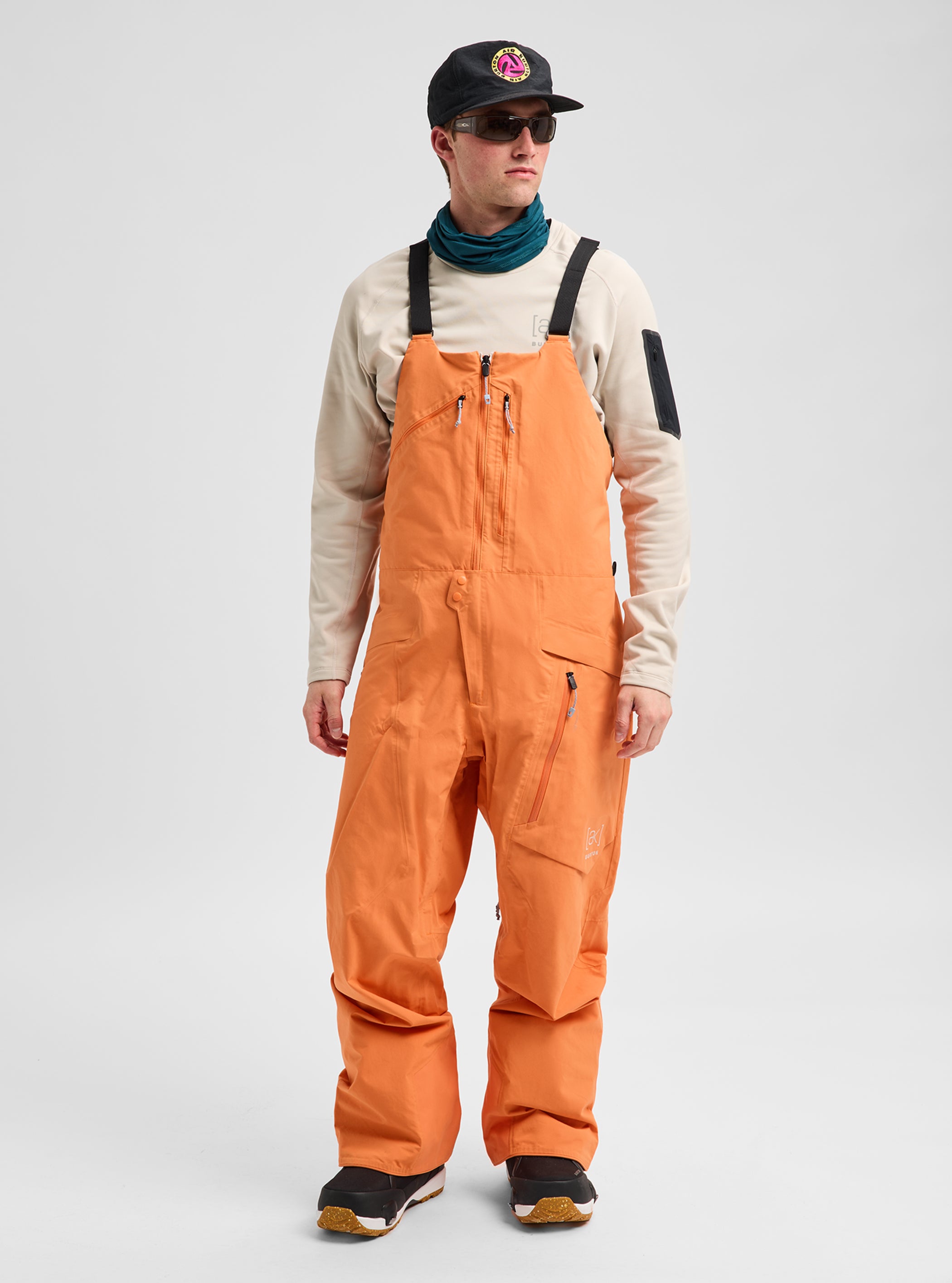 Product image of Men's Burton [ak] Cyclic GORE-TEX 2L Bib Pants[Variant:Goldfish Orange]