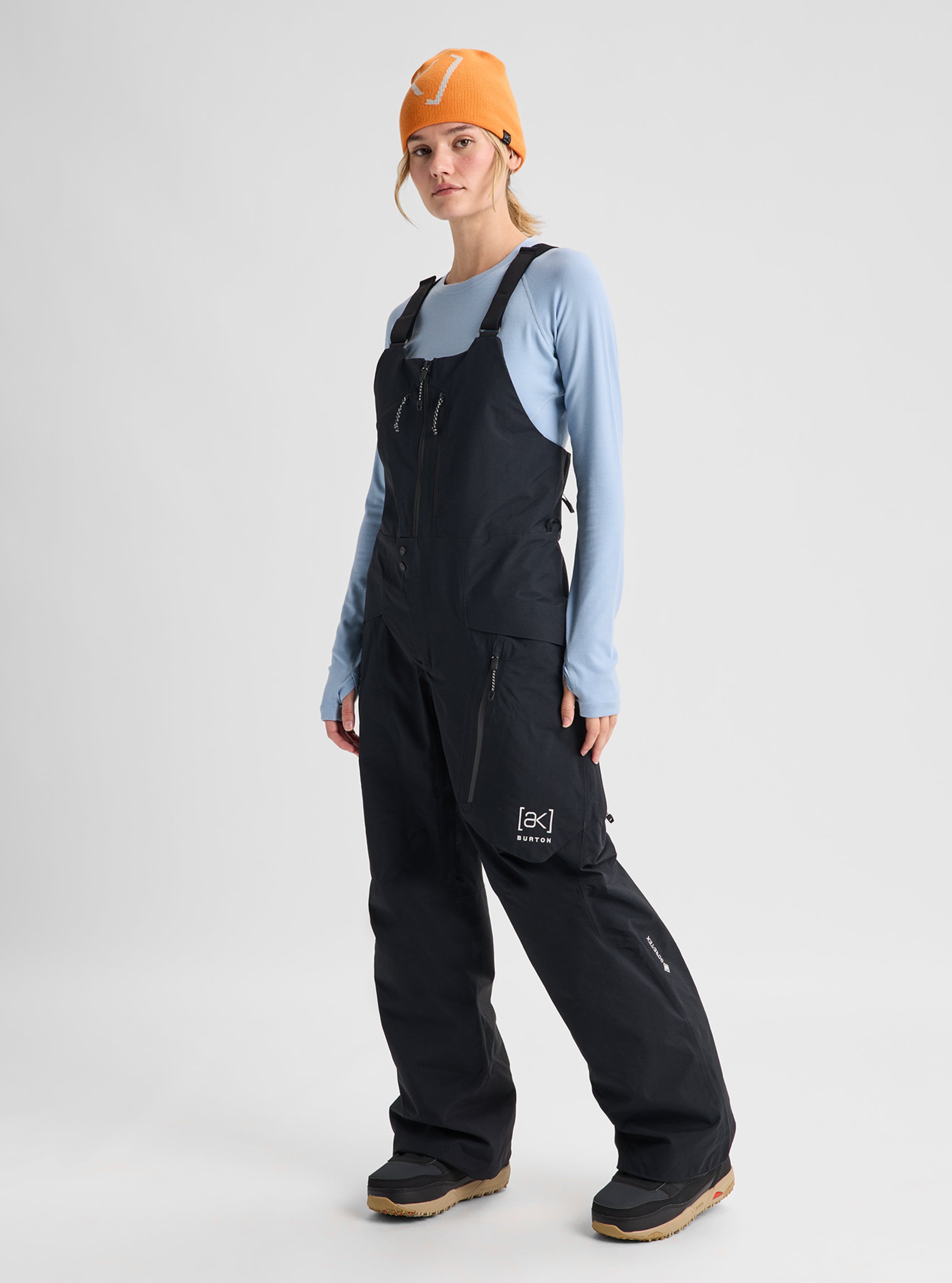 Product image of Women's Burton [ak] Cyclic GORE-TEX 2L Bib Pants[Variant:True Black]