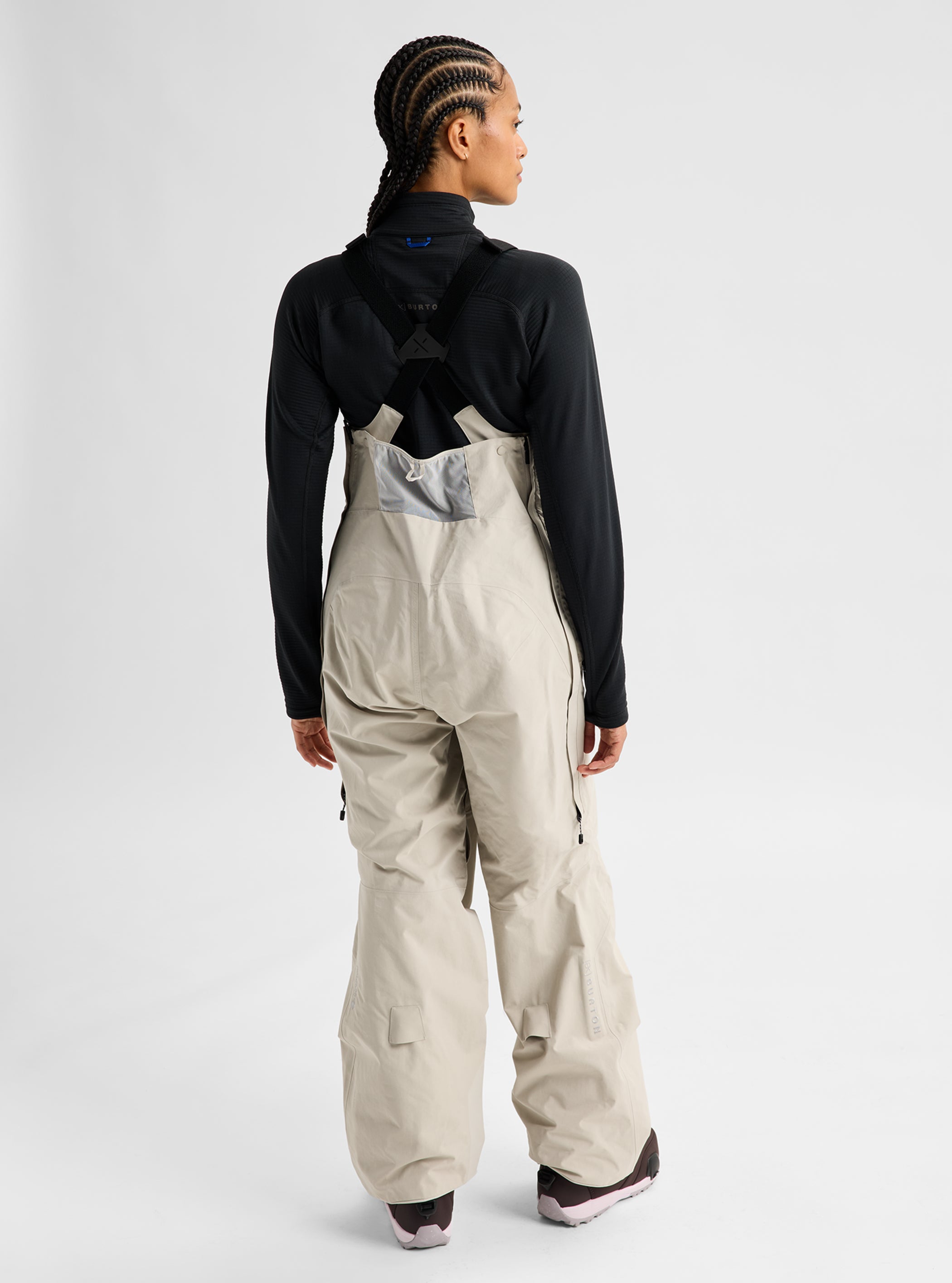 Product image of Women's Burton [ak] Cyclic GORE-TEX 2L Bib Pants[Variant:Chinchilla Gray]