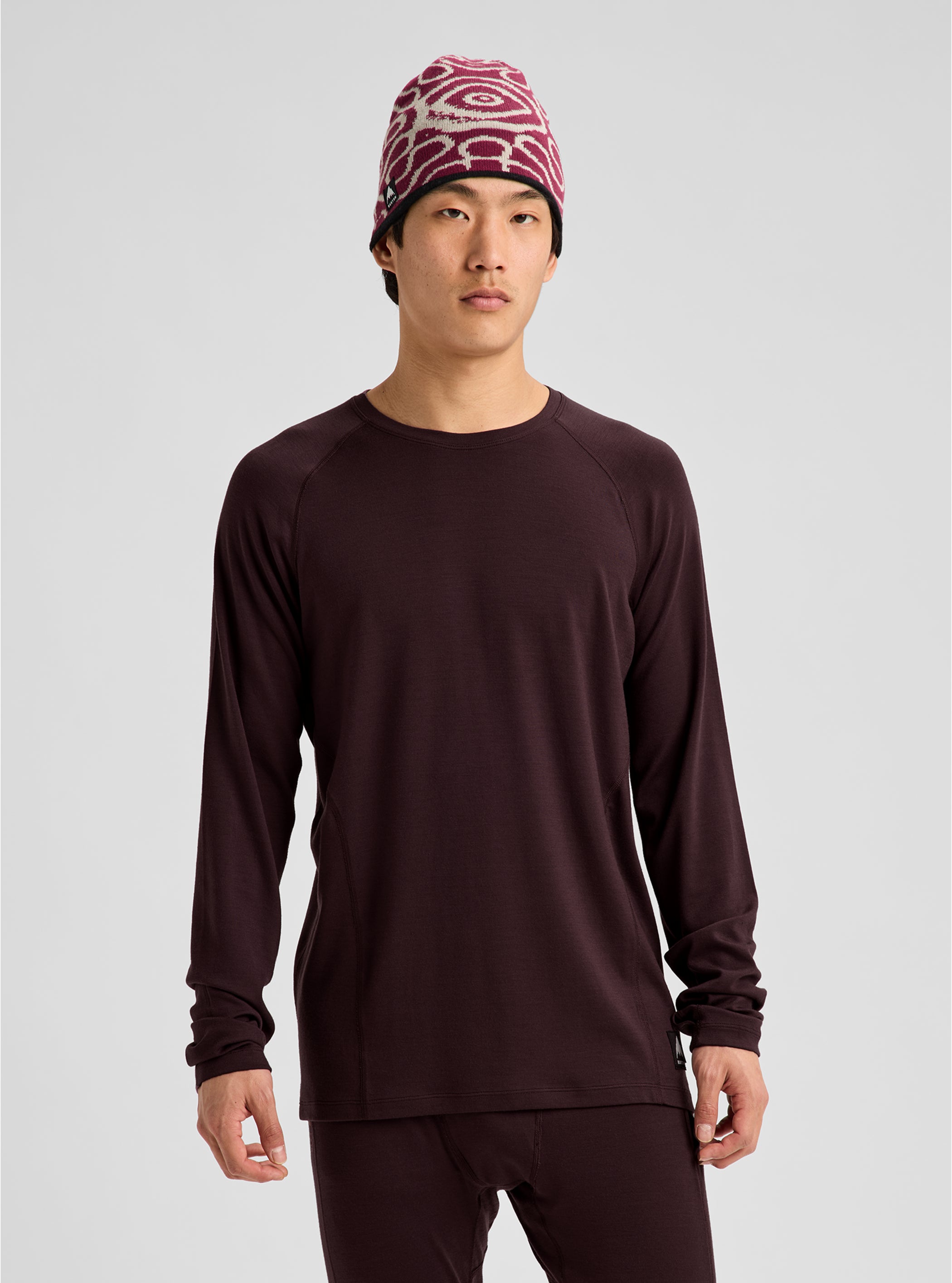 Men's Burton Merino Blend Midweight Base Layer Crew