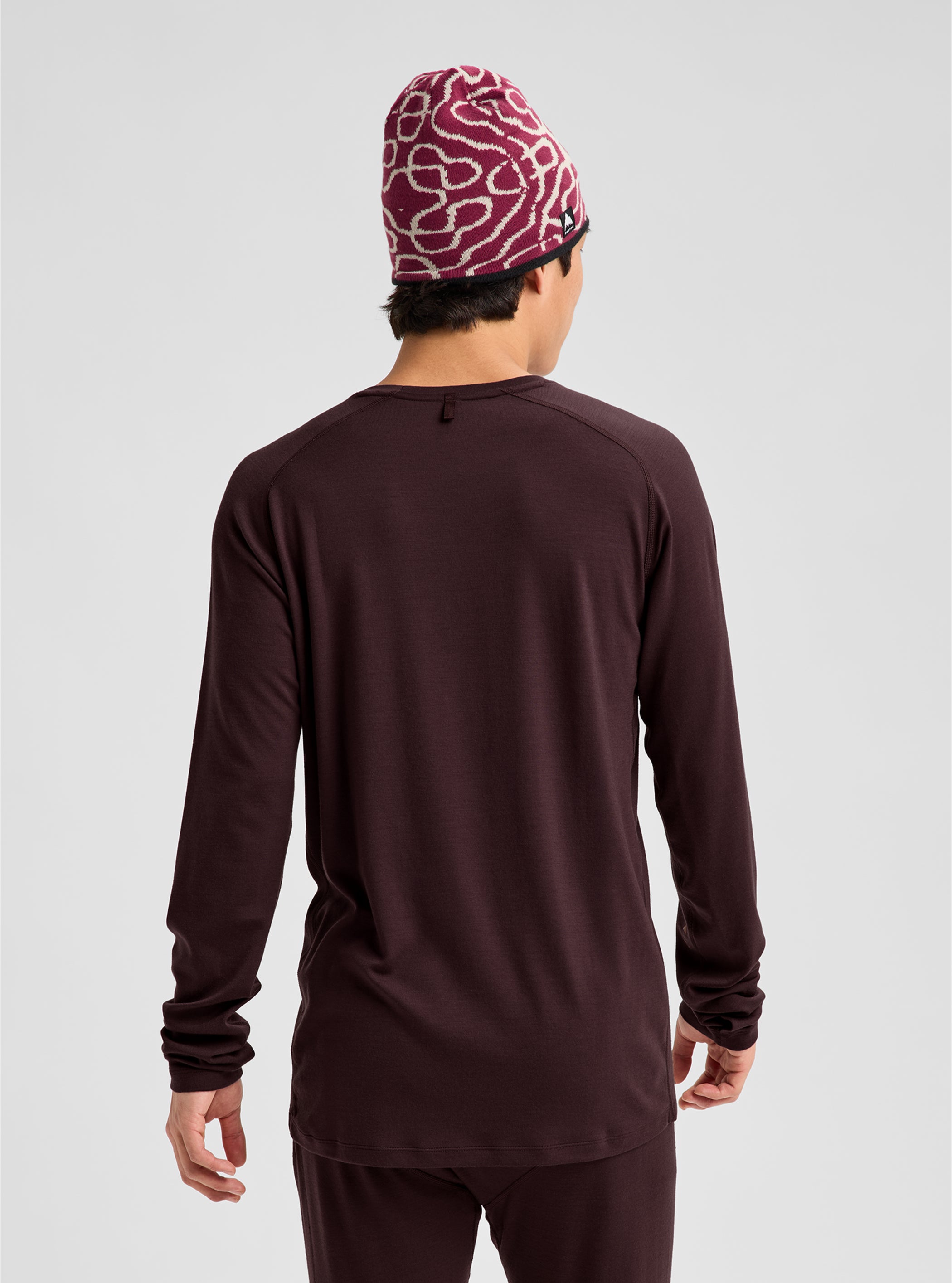 Men's Burton Merino Blend Midweight Base Layer Crew