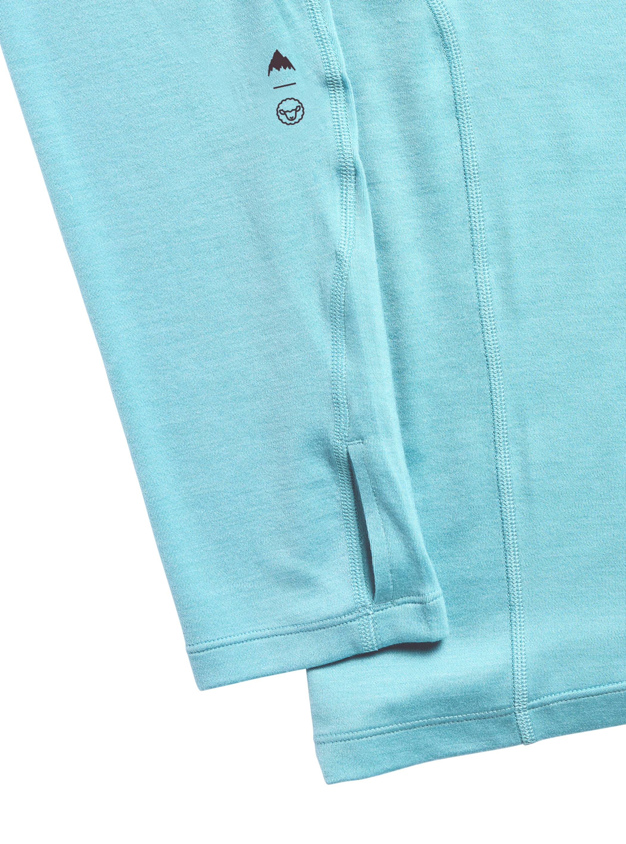 Men's Burton Merino Blend Midweight Base Layer Crew
