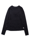 Product image of Women's Burton Merino Blend Midweight Base Layer Crew[Variant:True Black]